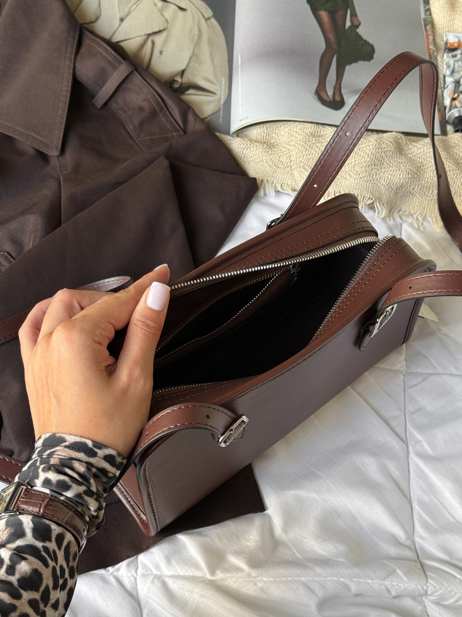 Coach 1941 Swing Zip Bag Brown [оригінальна коробка] - 13