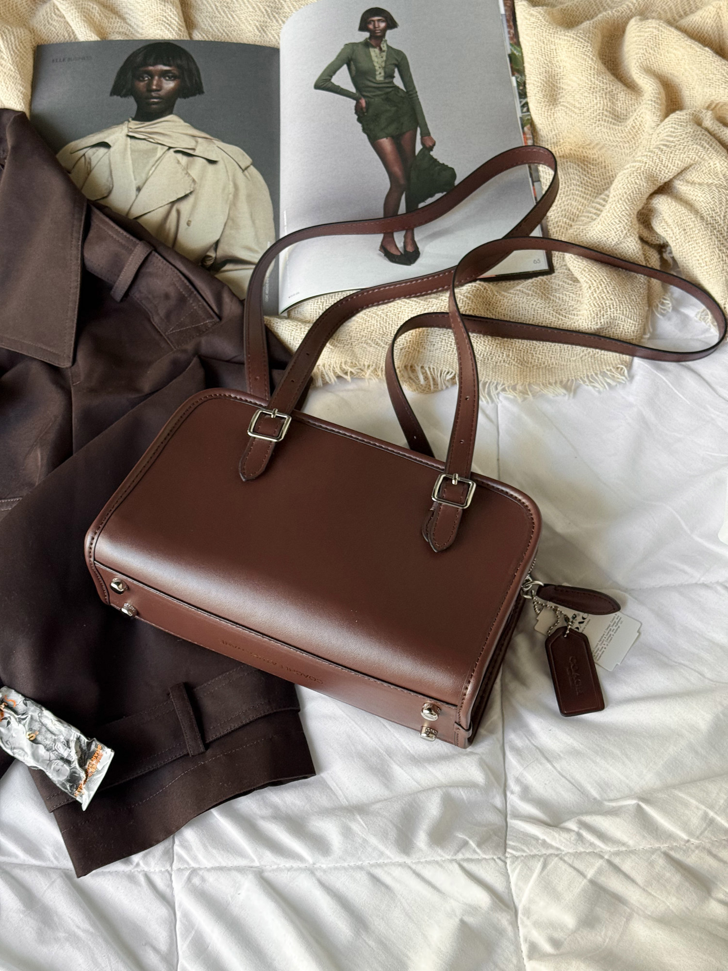 Coach 1941 Swing Zip Bag Brown [оригінальна коробка] - 4