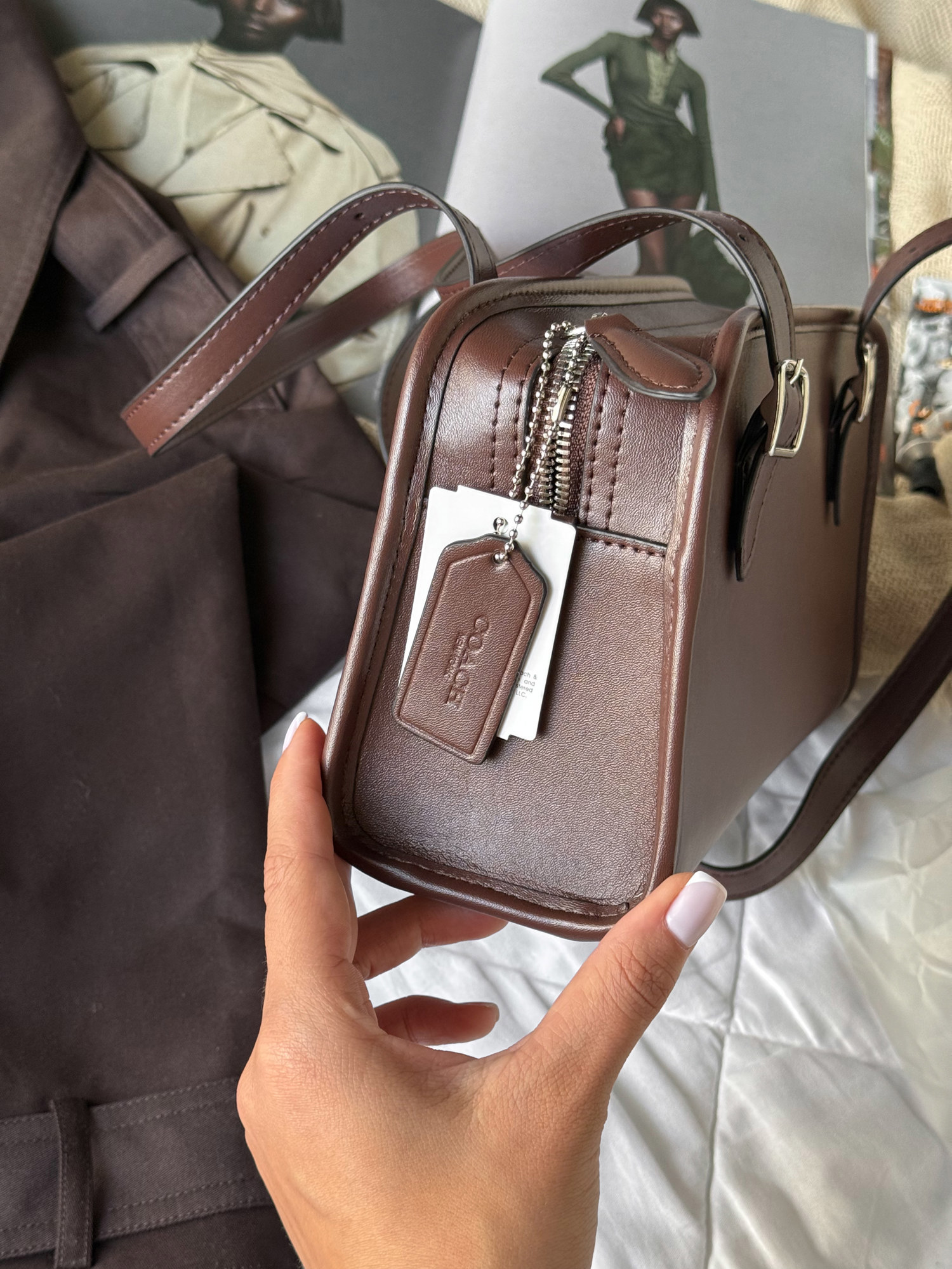 Coach 1941 Swing Zip Bag Brown [оригінальна коробка] - 15