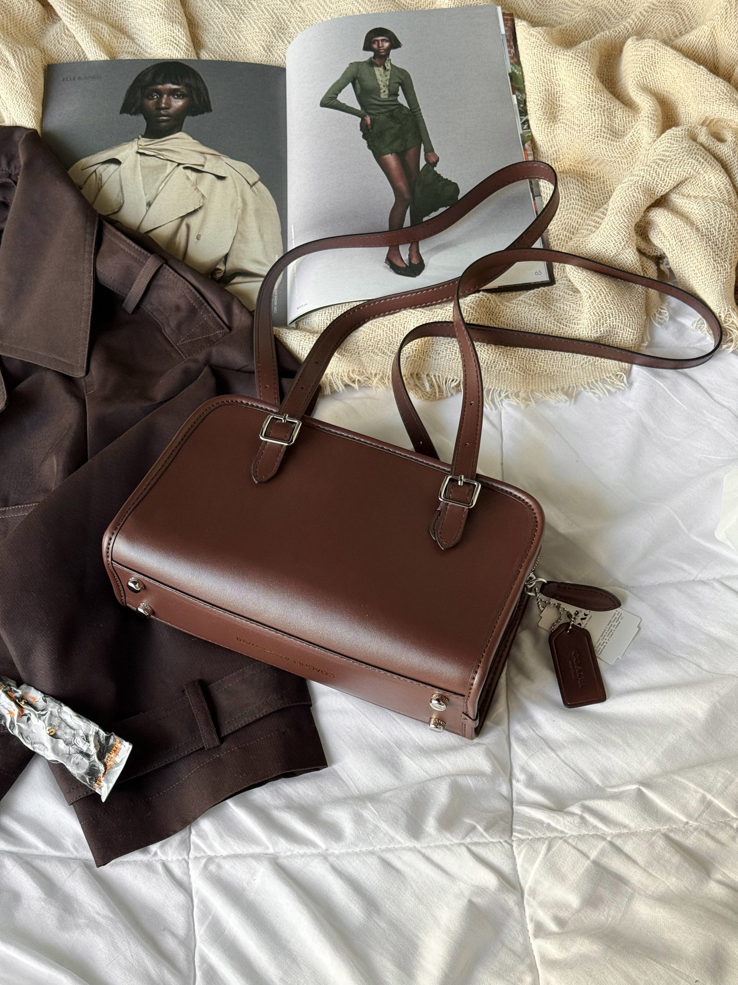 Coach 1941 Swing Zip Bag Brown [оригінальна коробка] - 3