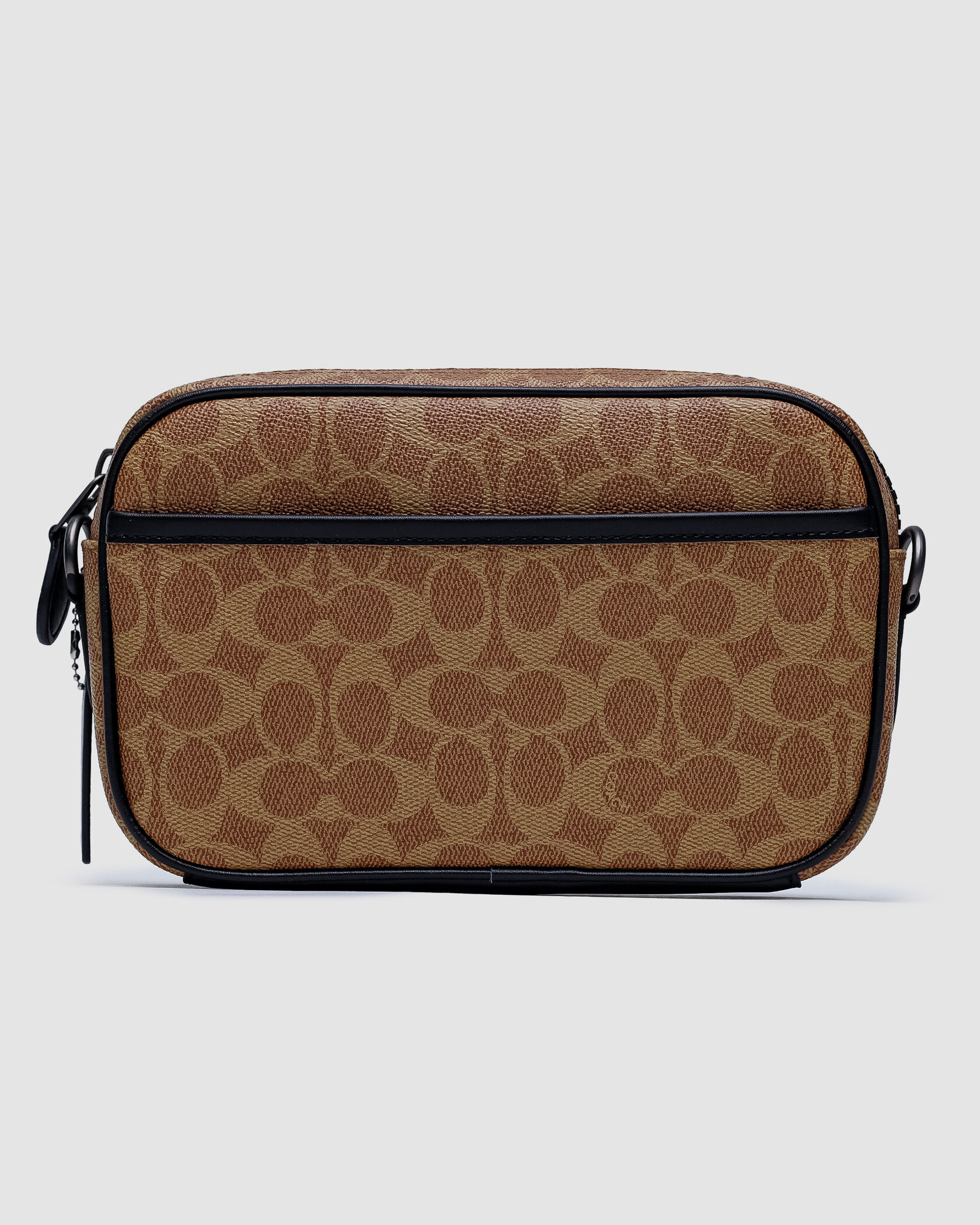 Coach Academy Crossbody Signature Canvas Beige - 4