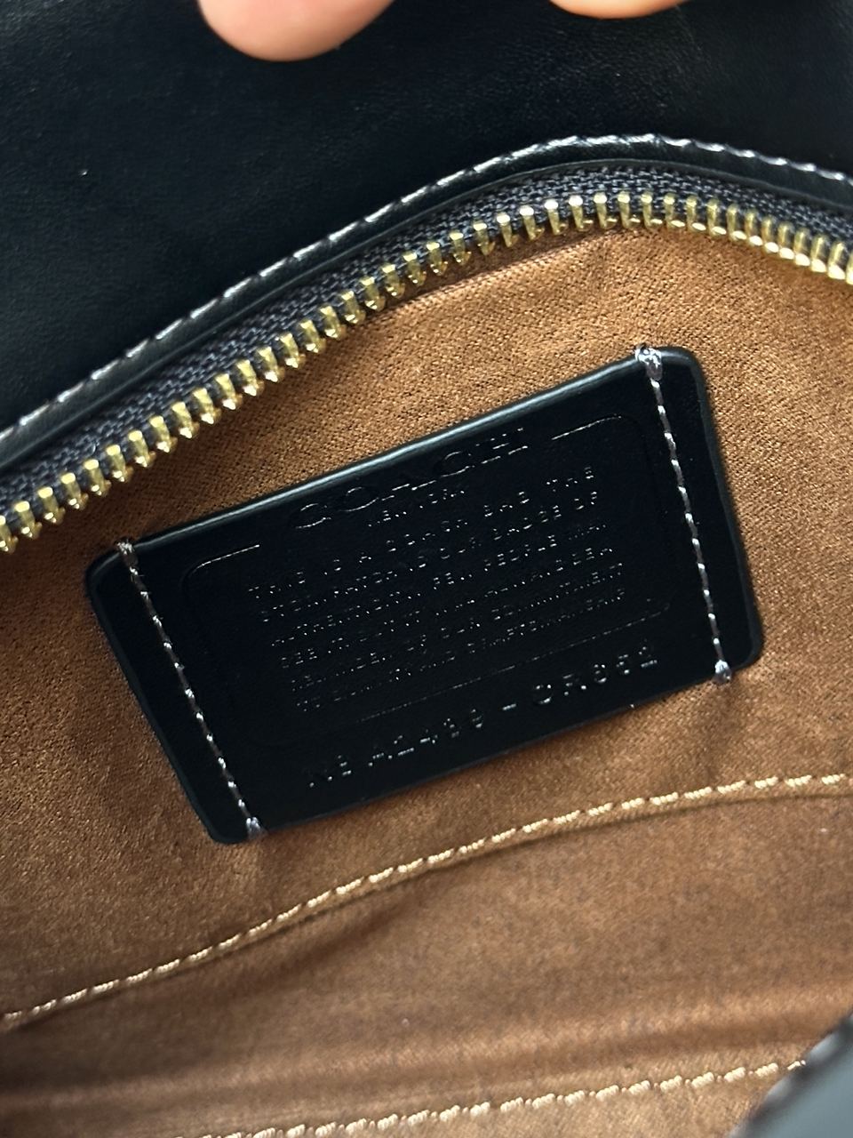 Coach Andrea Carryall In Signature Canvas Brown Black - 13