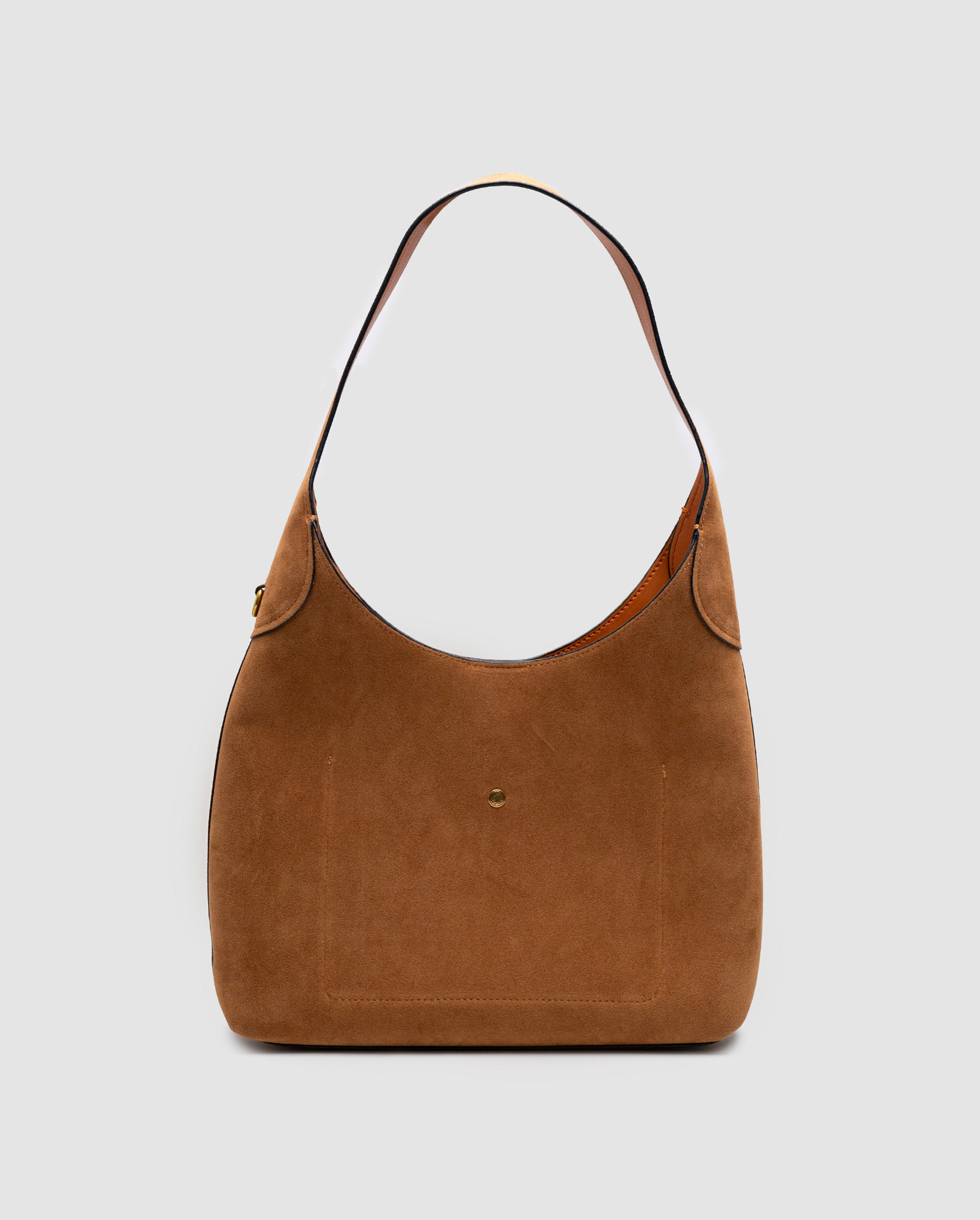 Coach Brooklyn Shoulder Bag 28 Honey Brown/Suede - 2