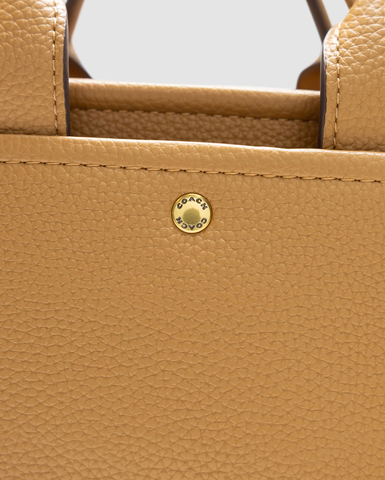 Coach Cargo Tote Bag 20 Brown - 6