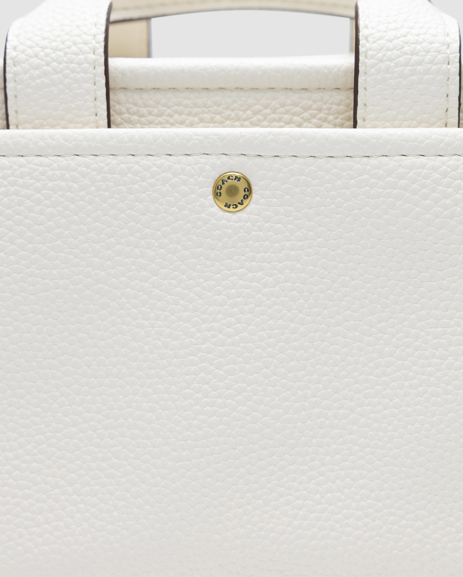 Coach Cargo Tote Bag 20 White - 7