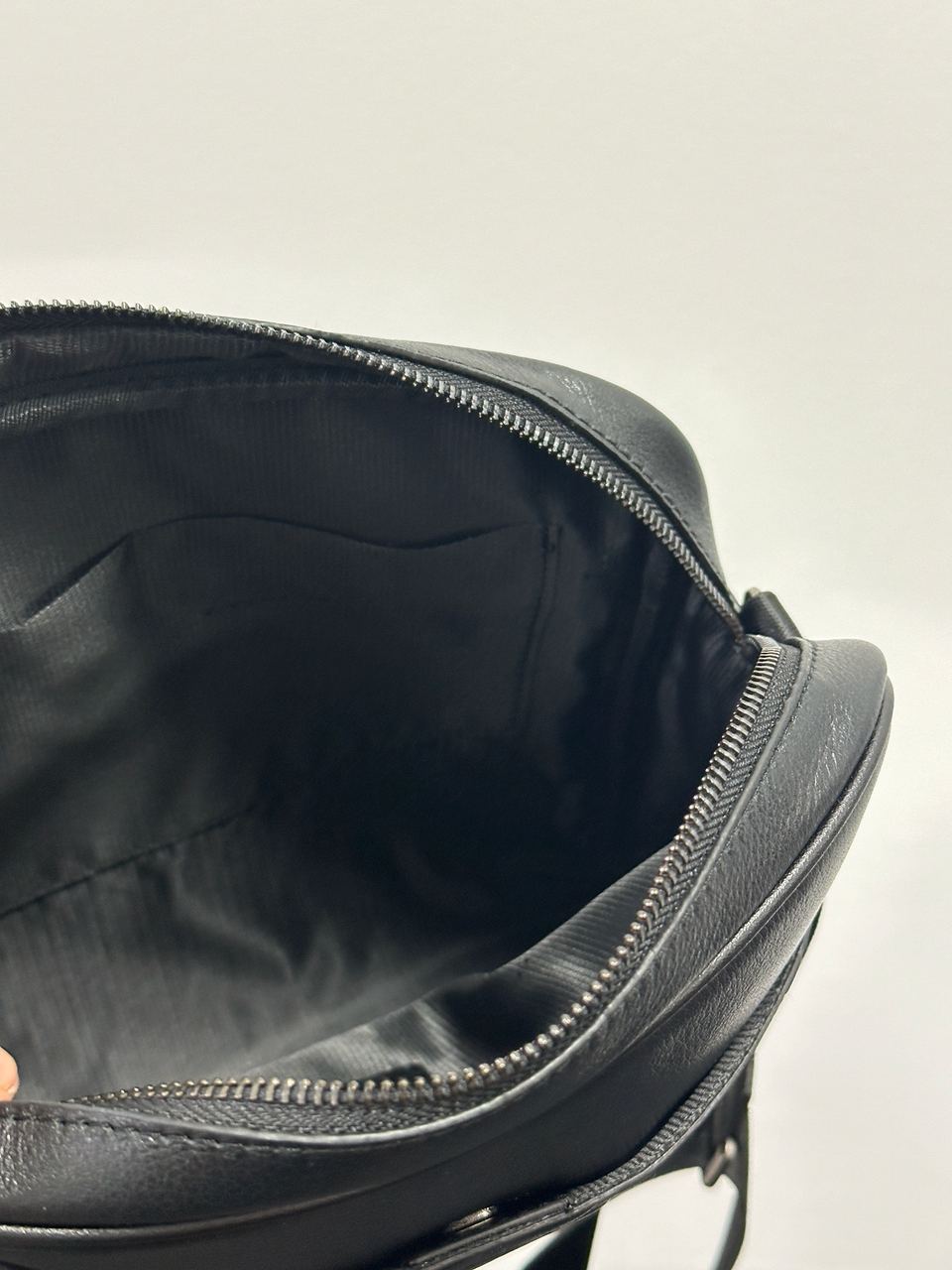 Coach Charles Camera Crossbody Messenger Bag Textured Black - 13