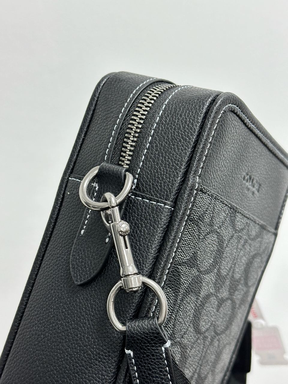 Coach Charter Crossbody 24 In Signature Canvas Grey - 13