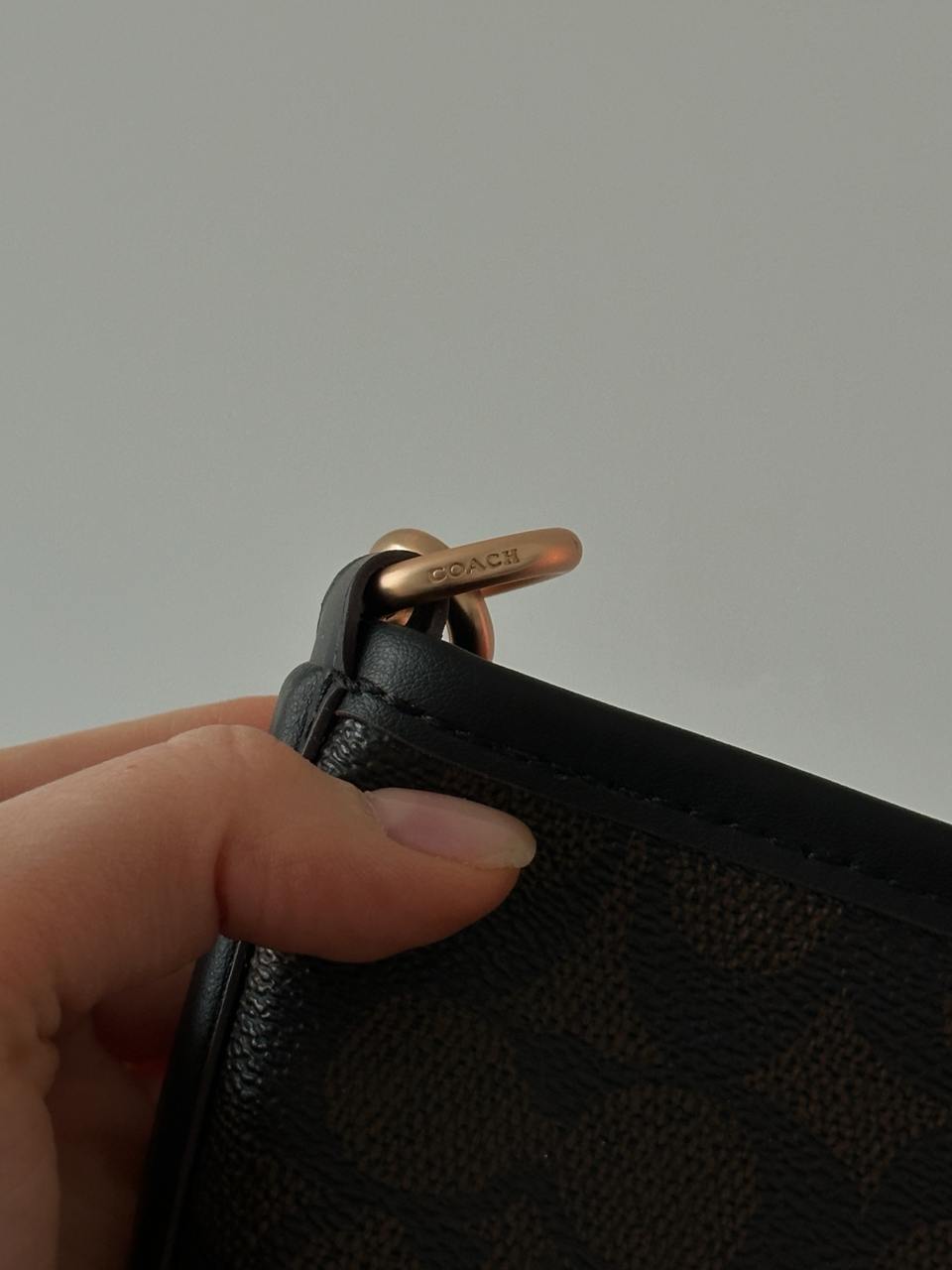 Coach City Bucket Bag In Signature Canvas Brown Black - 18