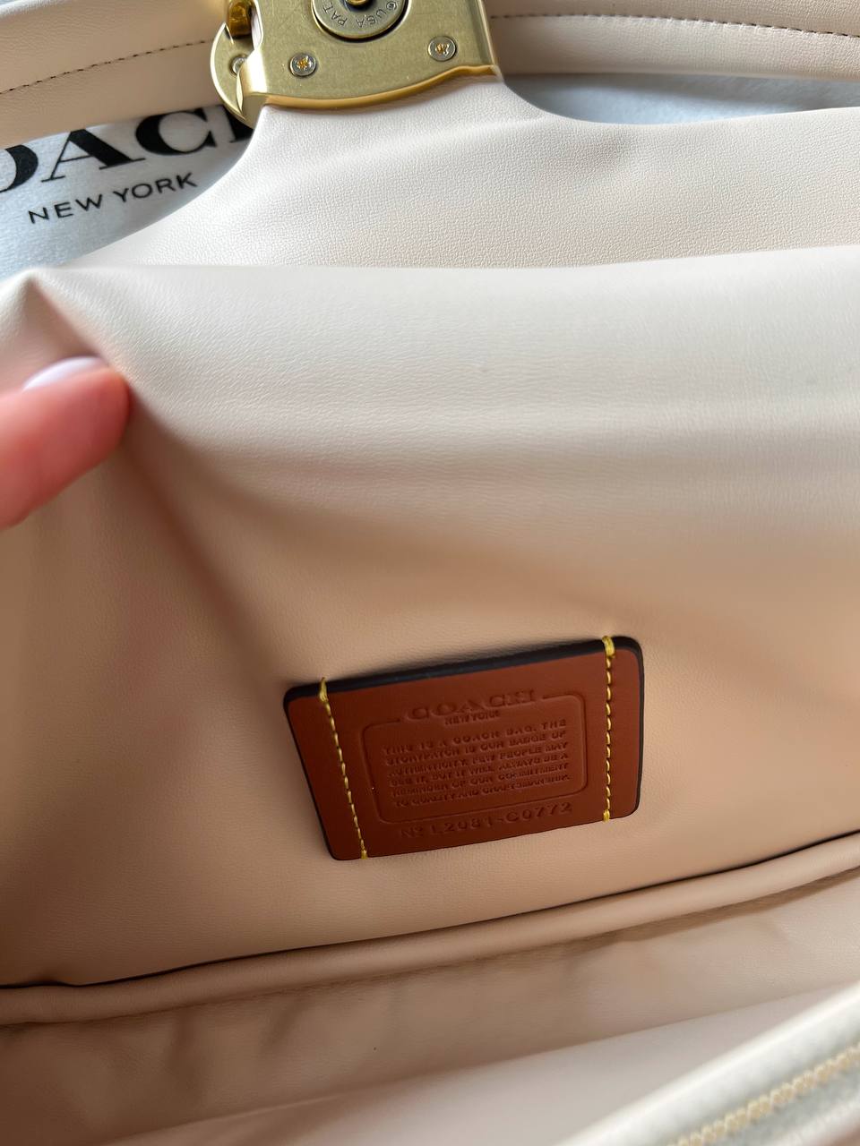 Coach Covered ClosurePillow Tabby Shoulder - 15