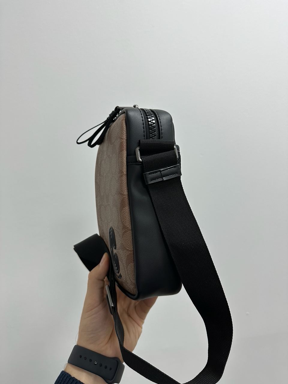 Coach Crossbody in Signature Canvas Sand - 11