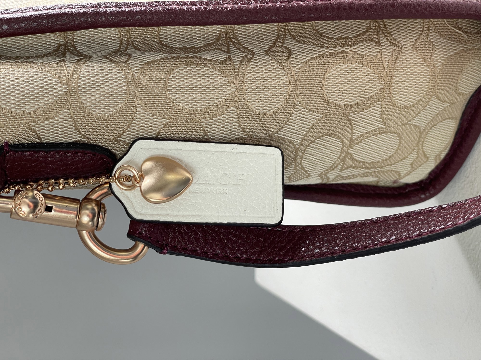 Coach Dempsey Tote 22 In Signature Jacquard With Stripe - 8