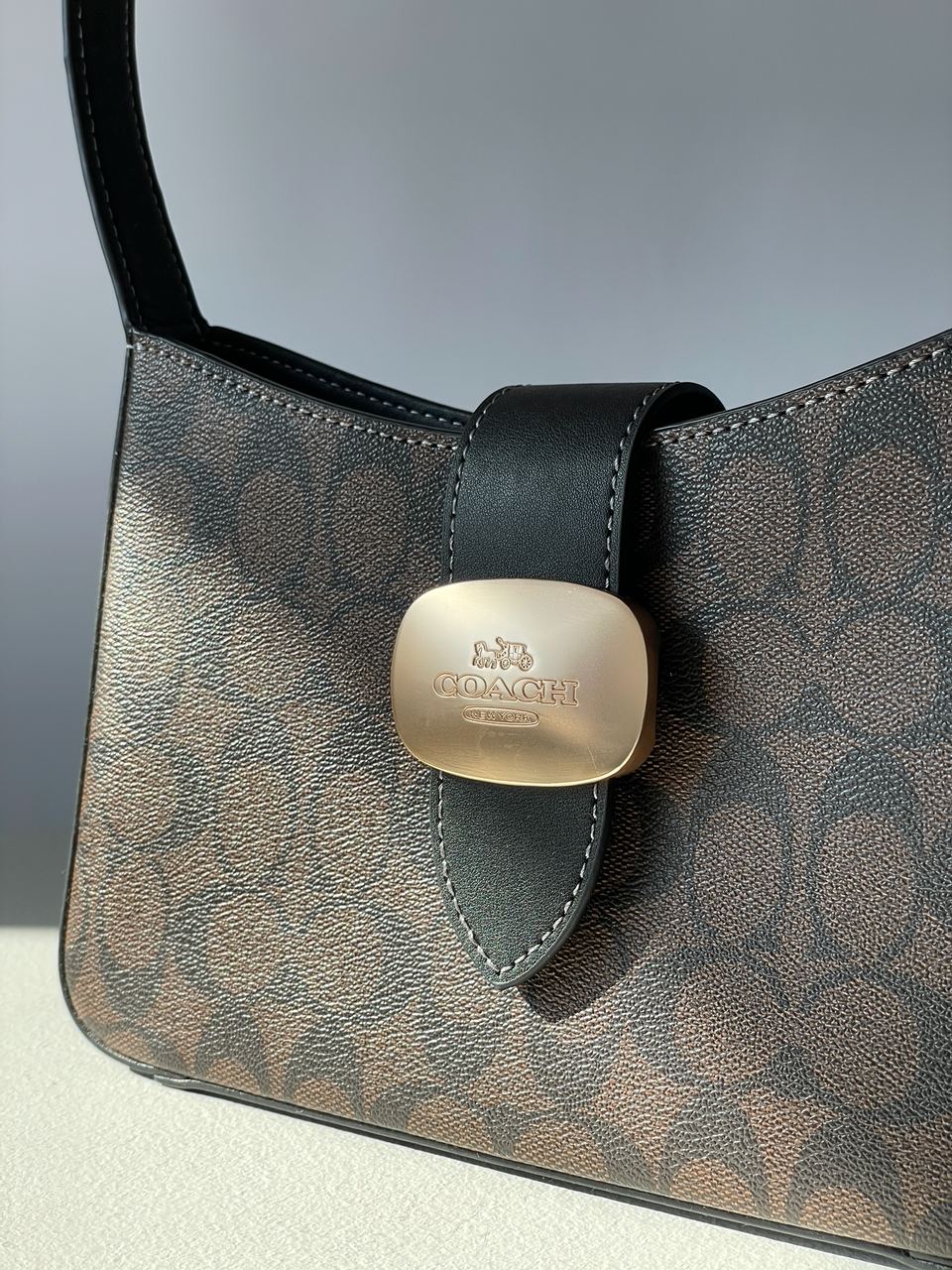 Coach Eliza Shoulder Bag In Signature Canvas - 15