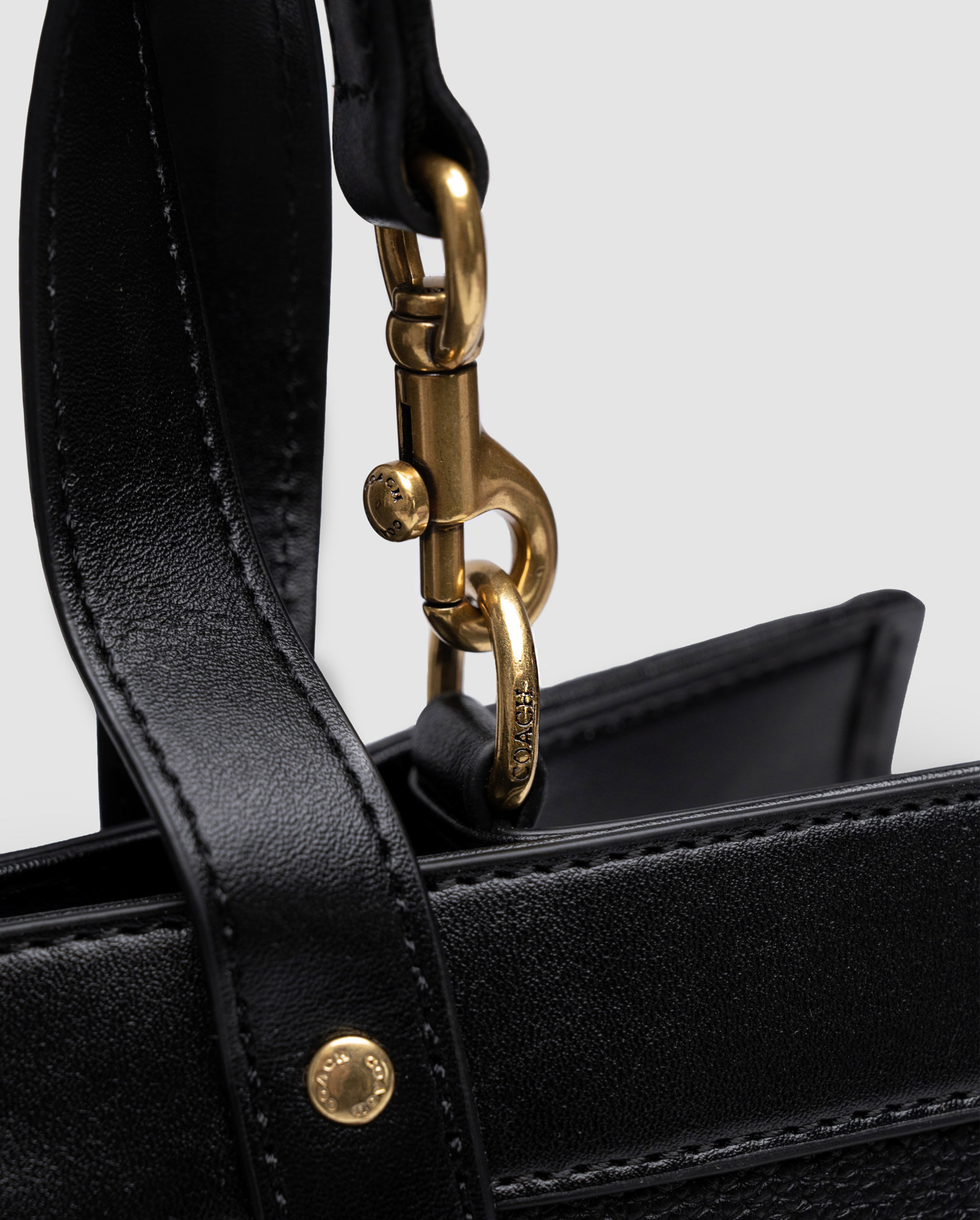 Coach Field Tote 30 In Colorblock With Coach Badge/Signature Ca - 4