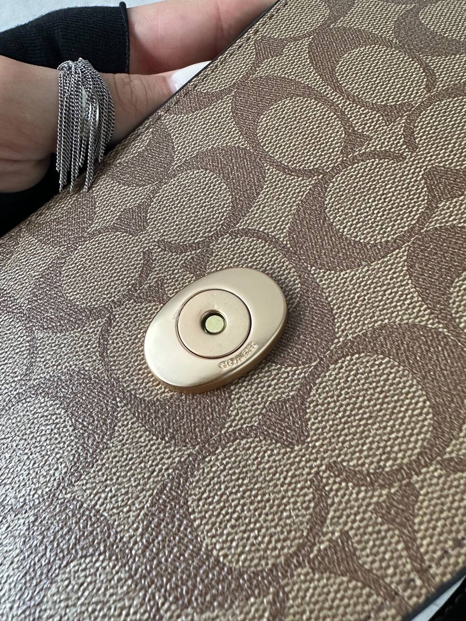 Coach Gemma Flap Crossbody In Signature Canvas - 8