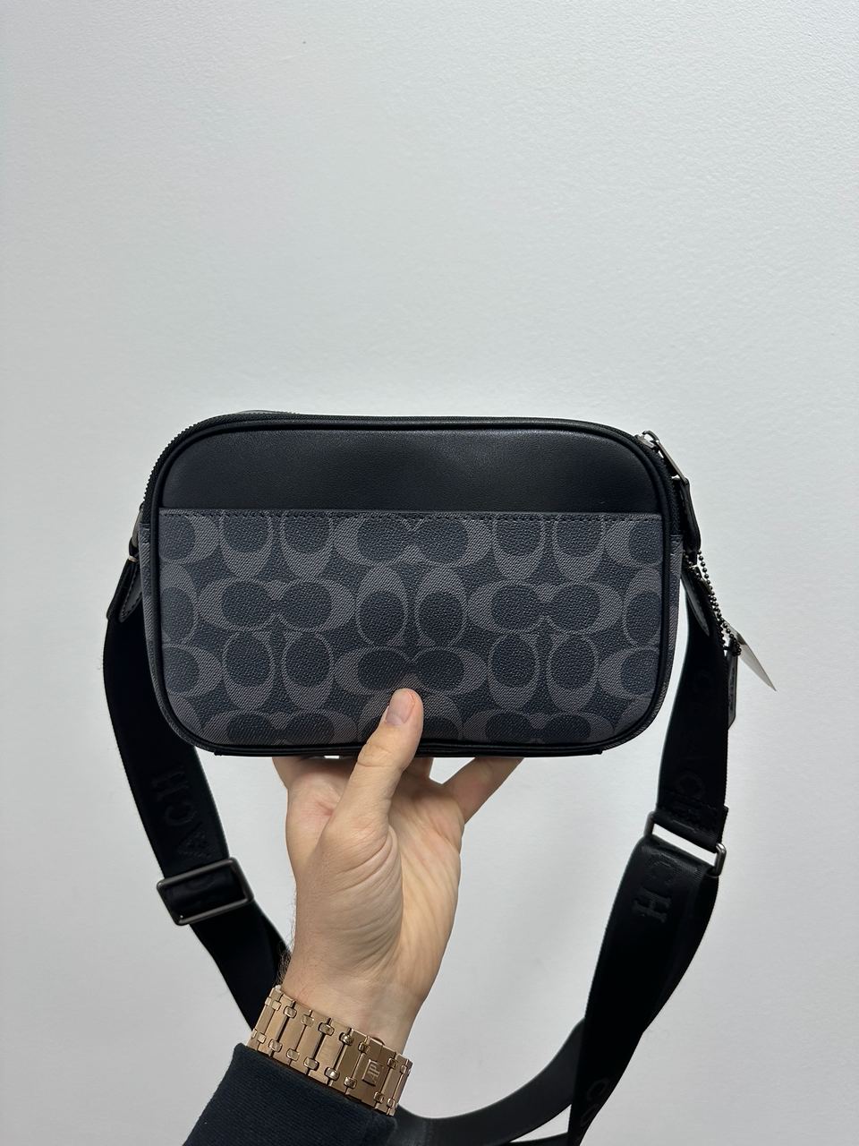 Coach Graham Crossbody Bag In Blocked Signature Canvas With Var - 6