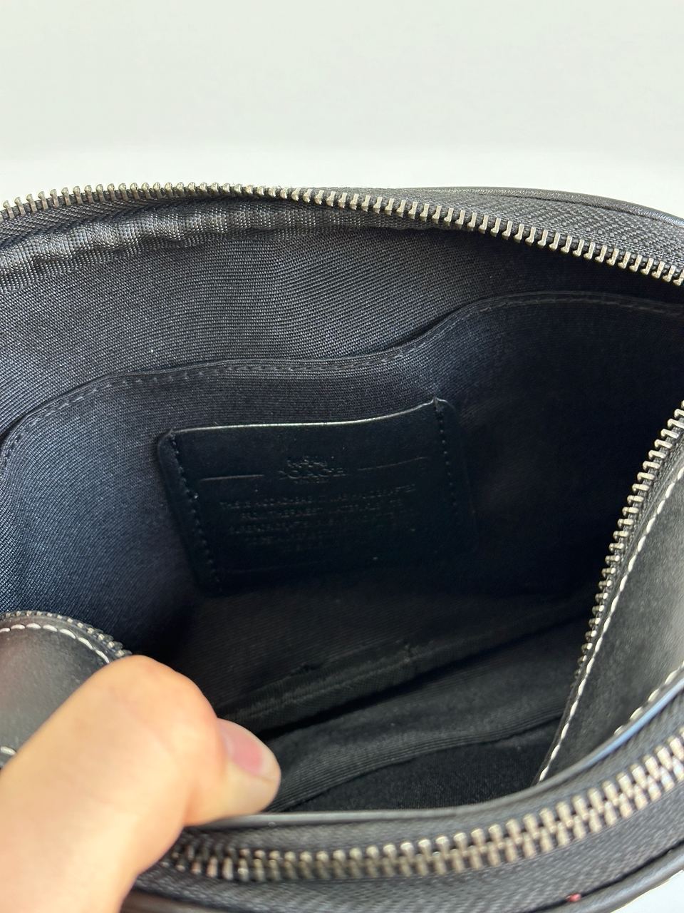 Coach Graham Crossbody With Monogram Print Midnight - 13