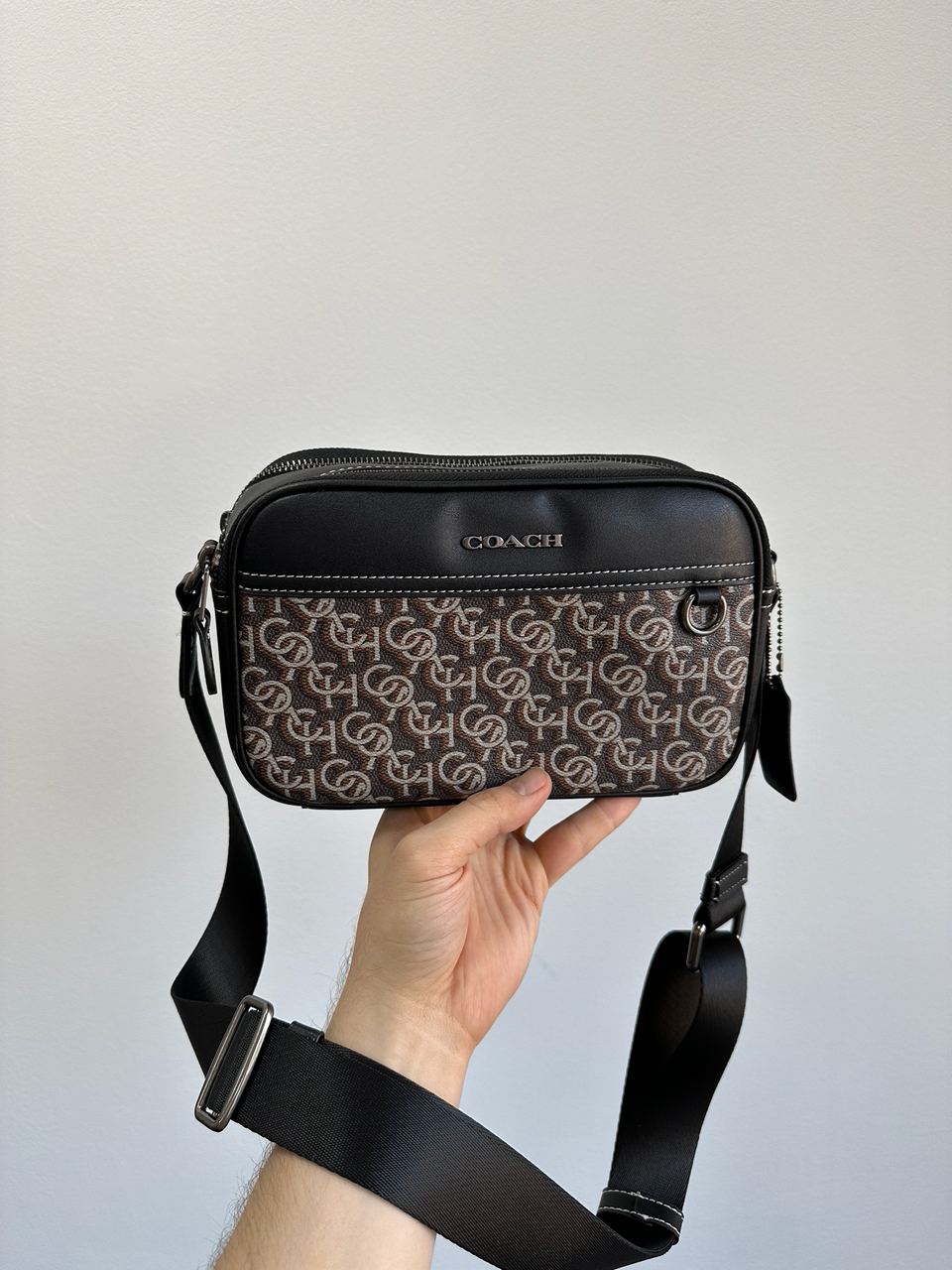 Coach Graham Crossbody With Monogram Print Midnight - 3