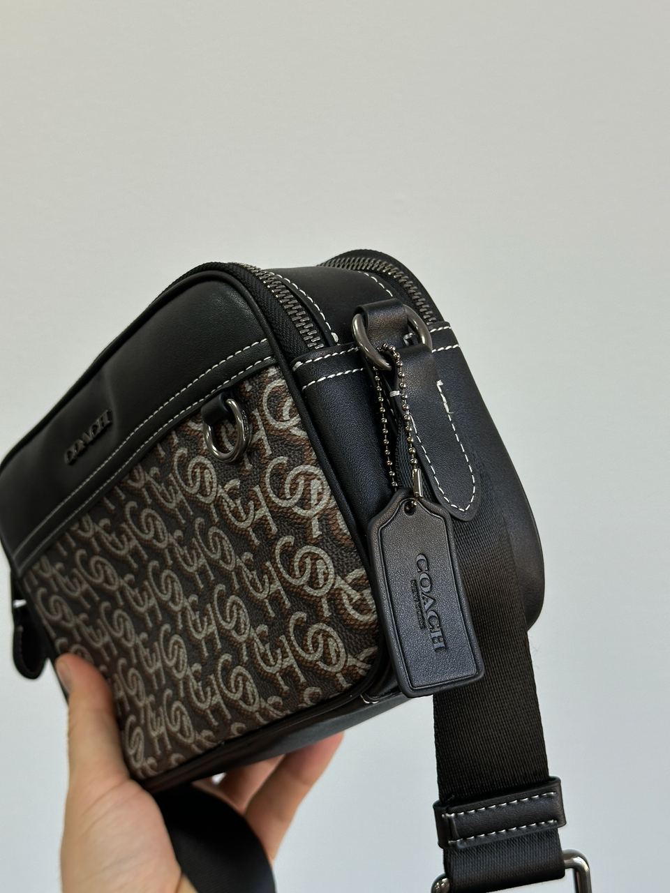 Coach Graham Crossbody With Monogram Print Midnight - 7