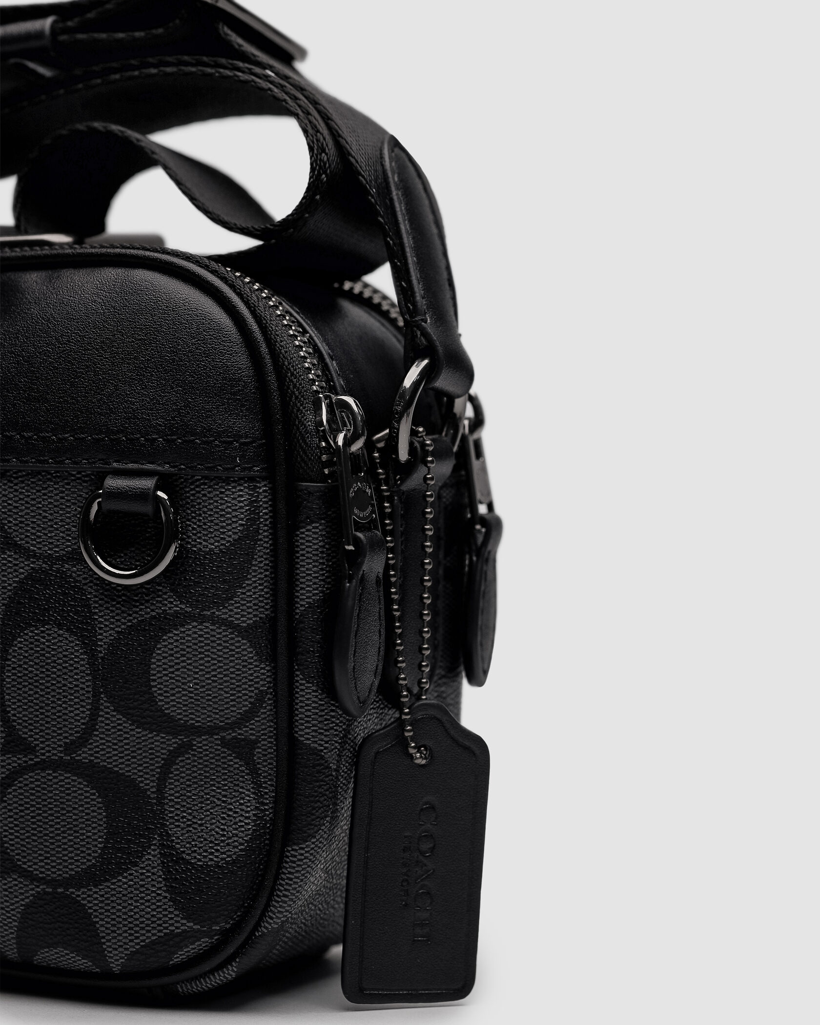 Coach Graham Crossbody With Signature Canvas Blue - 9