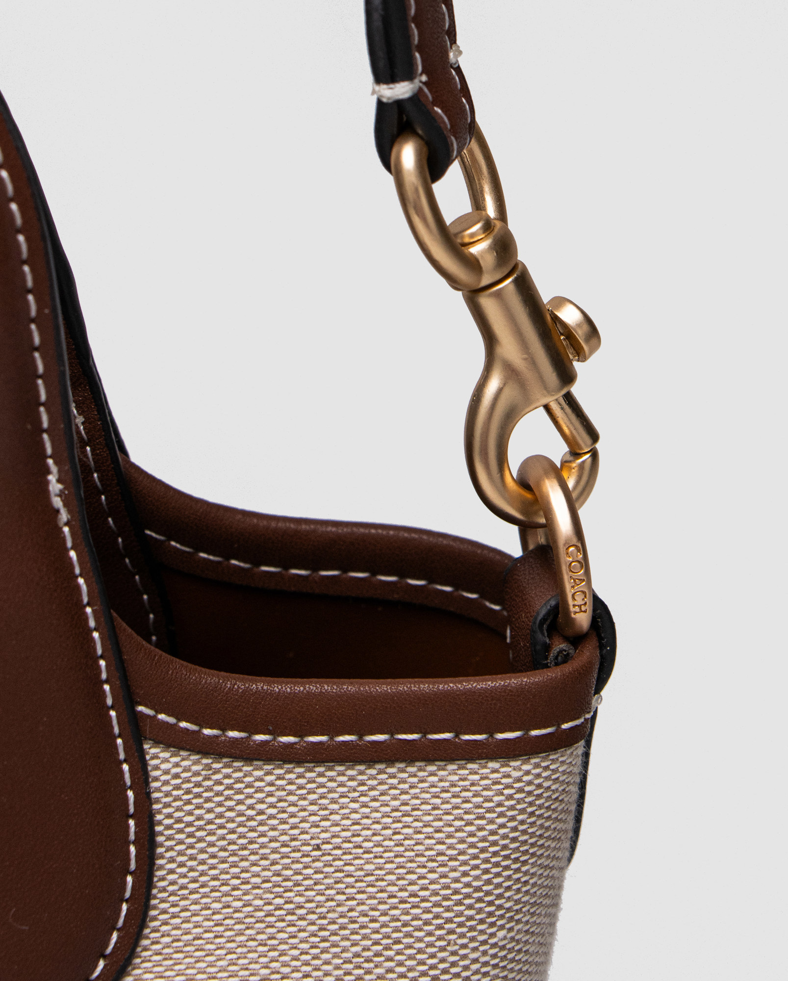 Coach Hanna Bucket With Horse/Carriage Print(інший відтінок) - 5