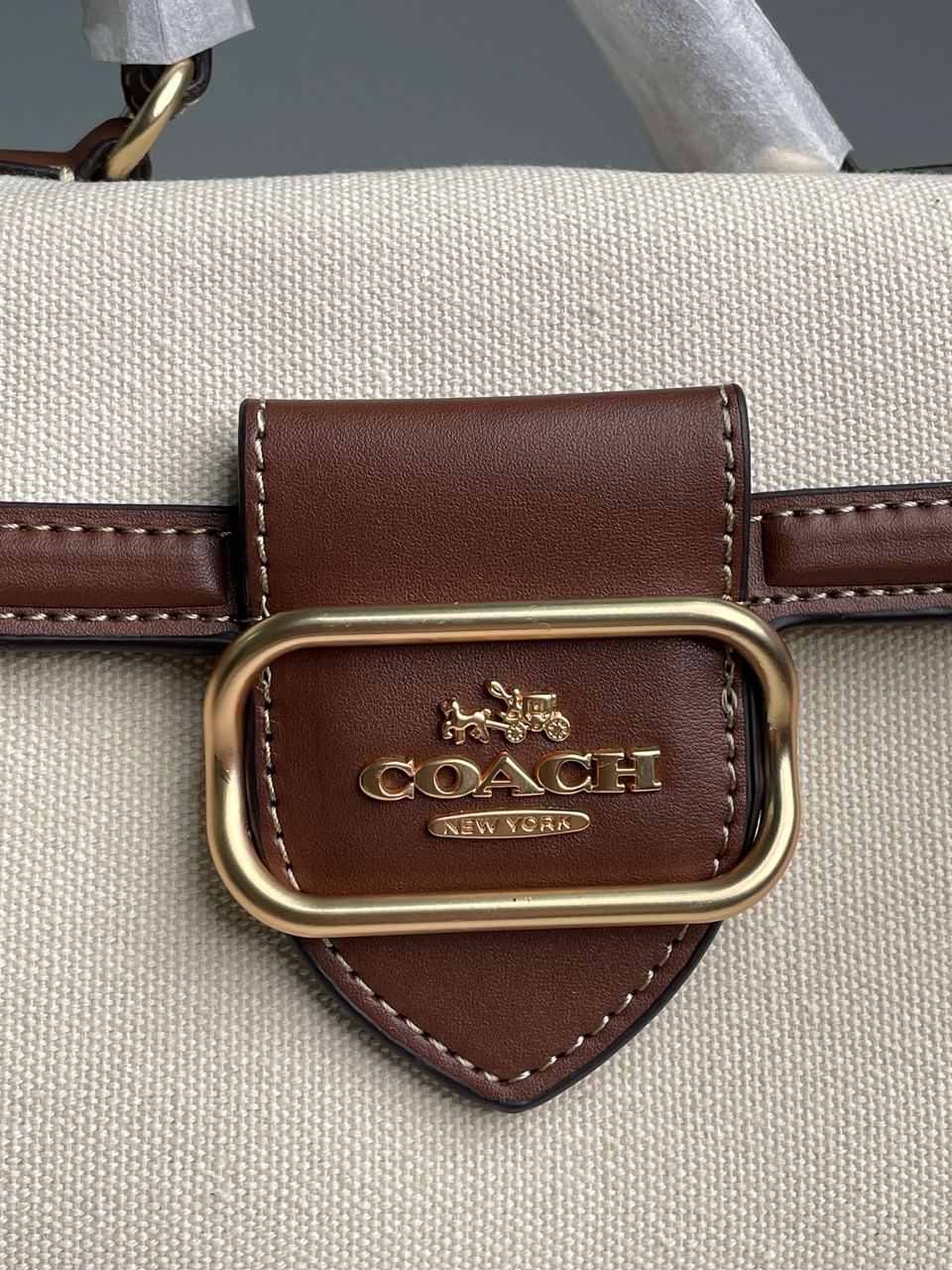 Coach Hero Shoulder Bag in Signature Canvas - 11