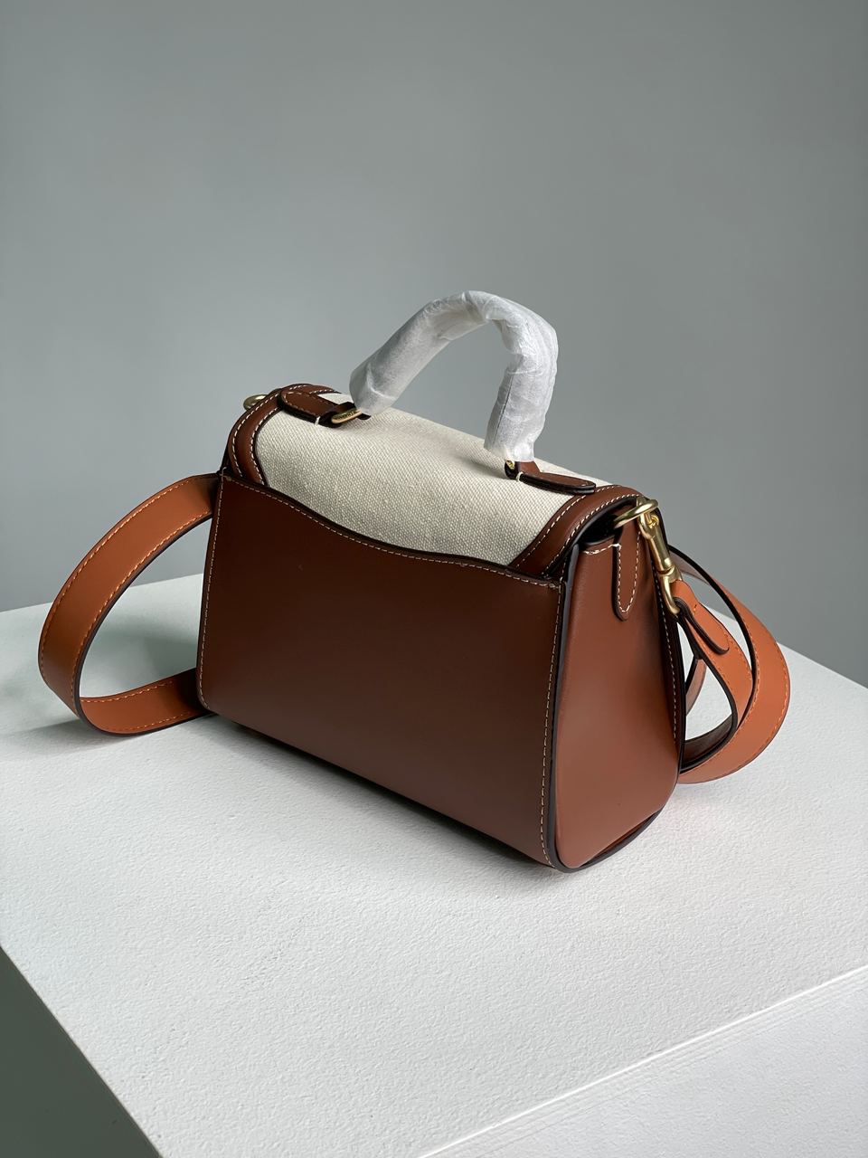 Coach Hero Shoulder Bag in Signature Canvas - 12