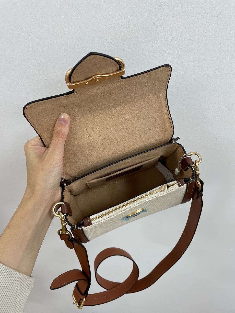 Coach Hero Shoulder Bag in Signature Canvas - 22