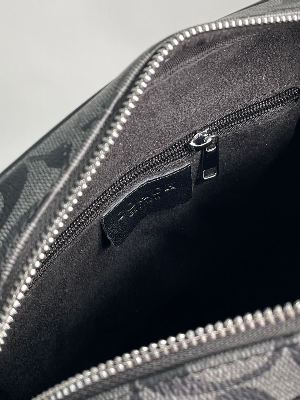 Coach Houston Flight Bag In Signature Canvas Grey - 15