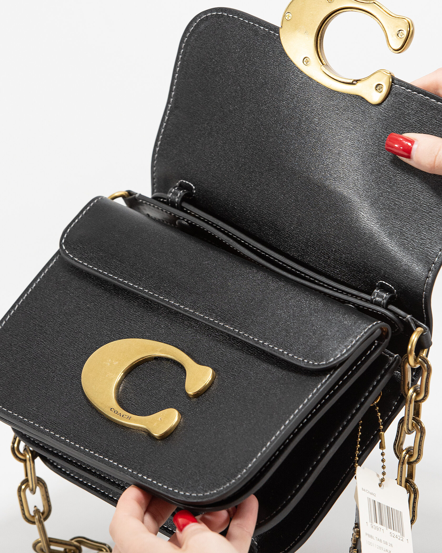 Coach Idol Bag Black/Gold - 11