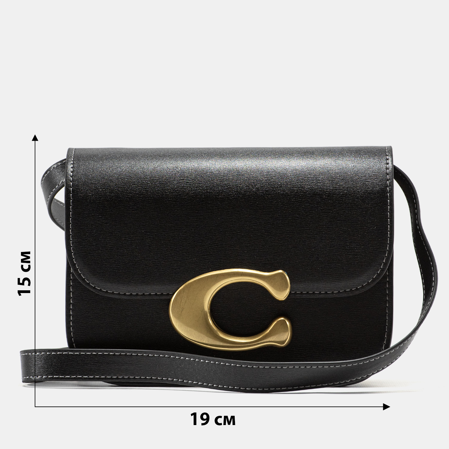 Coach Idol Bag Black/Gold - 3