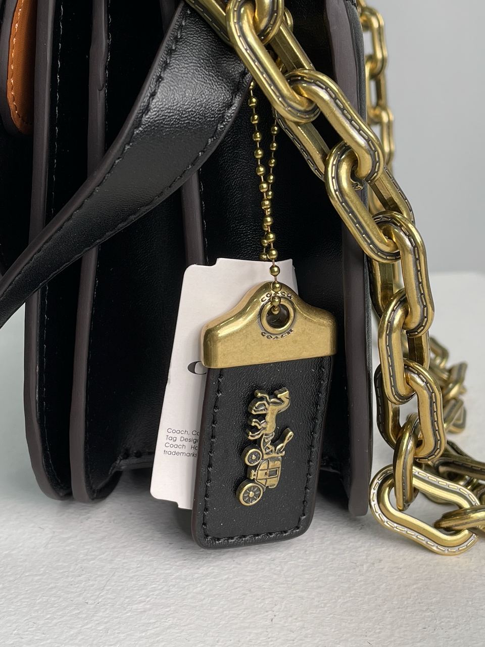 Coach Idol Bag Black/Gold - 15
