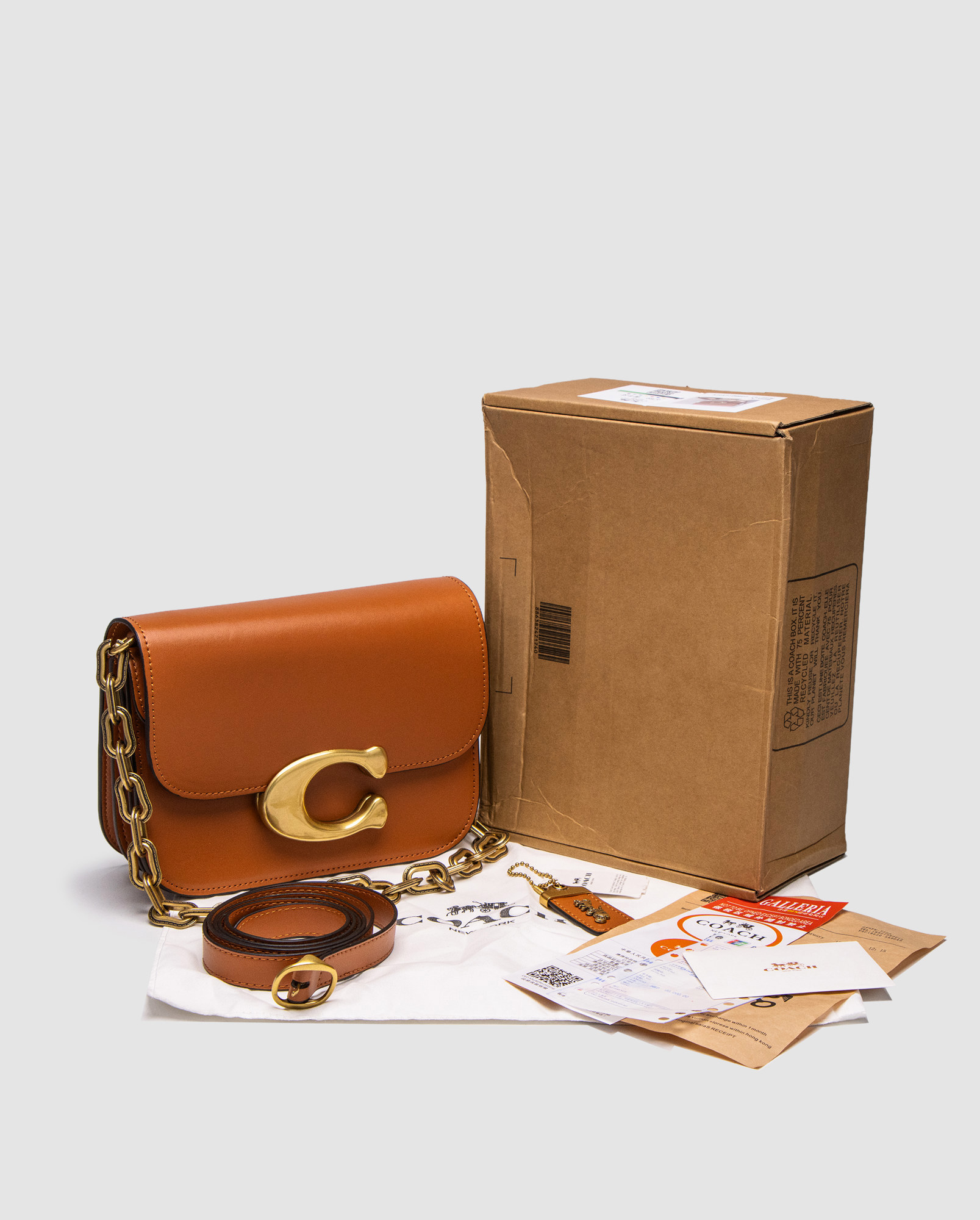 Coach Idol Bag Brown/Gold - 6