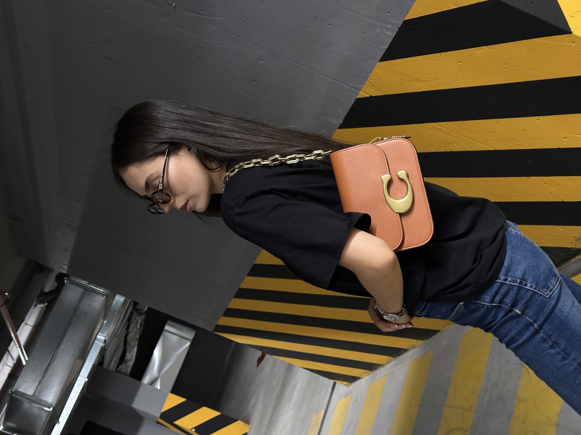 Coach Idol Bag Brown/Gold - 9