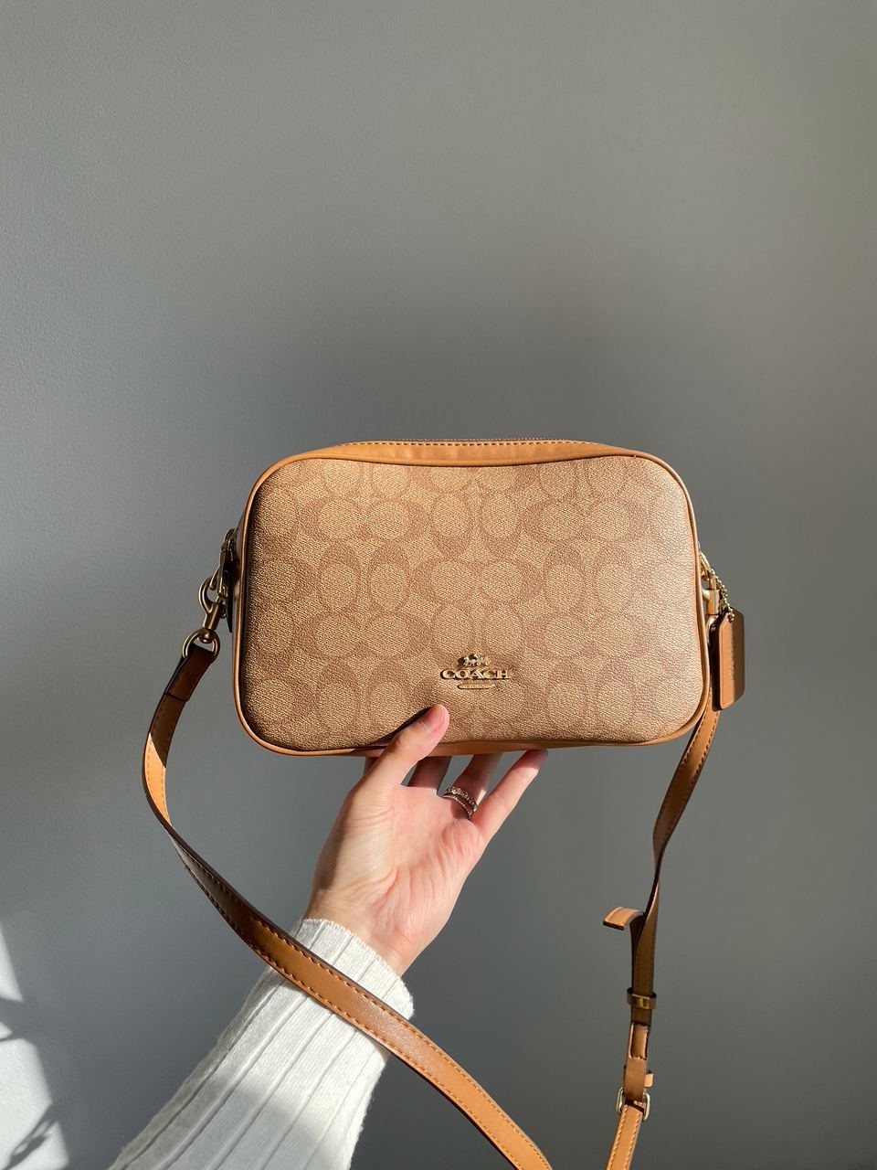 Coach Jamie Camera Bag Large Beige - 10