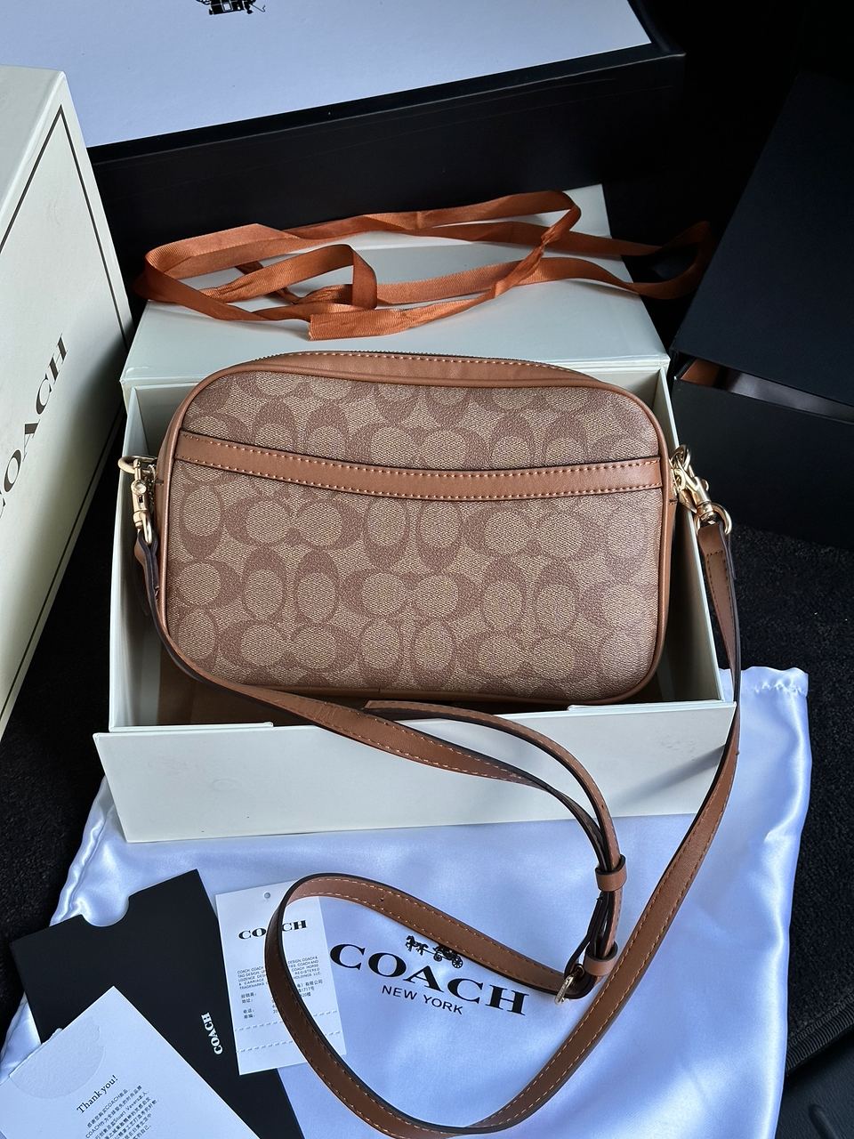 Coach Jamie Camera Bag Large Beige - 12