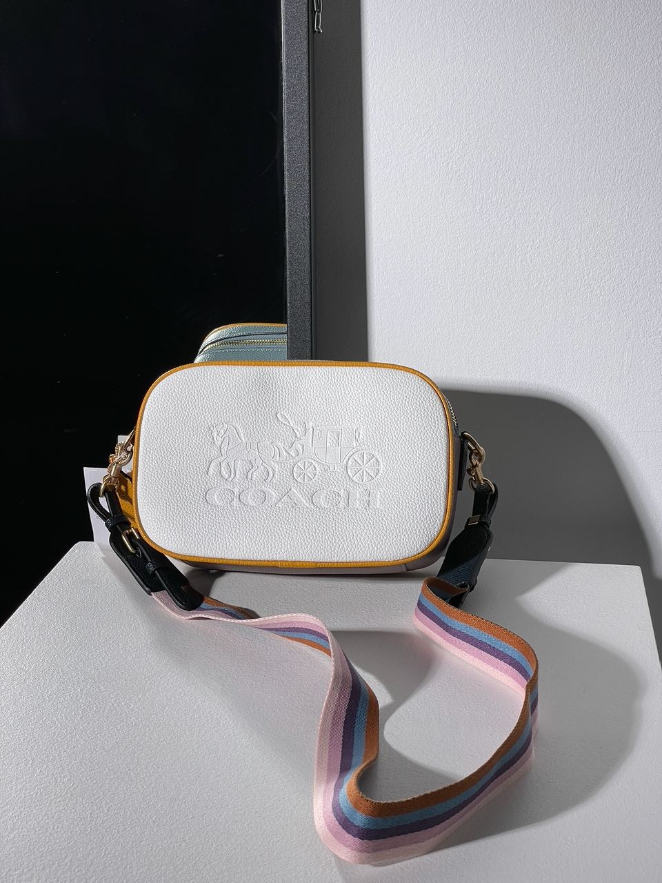 Coach Jes Convertible Belt Bag In Colorblock - 8