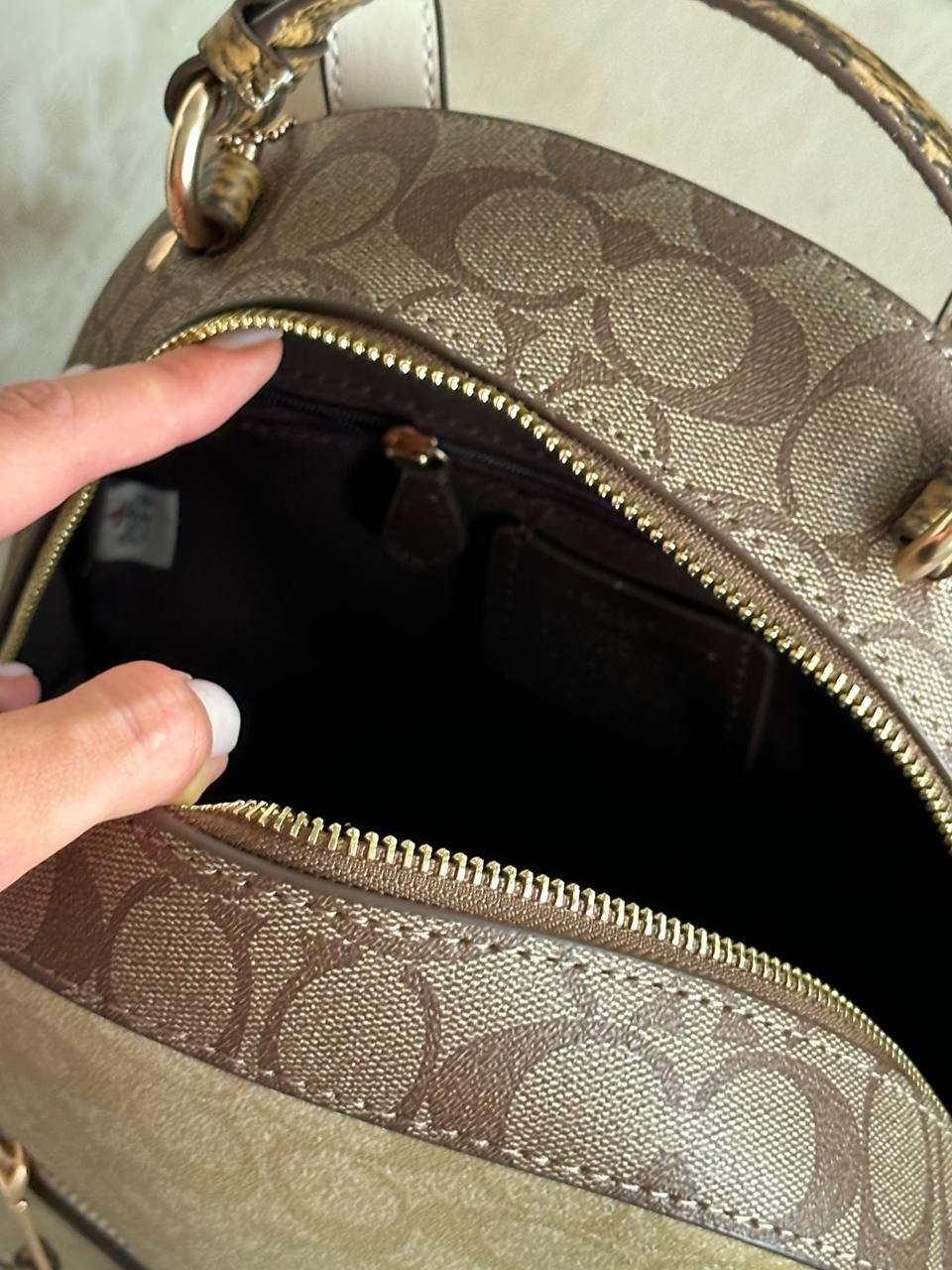 Coach Jordyn Backpack In Signature Canvas - 5