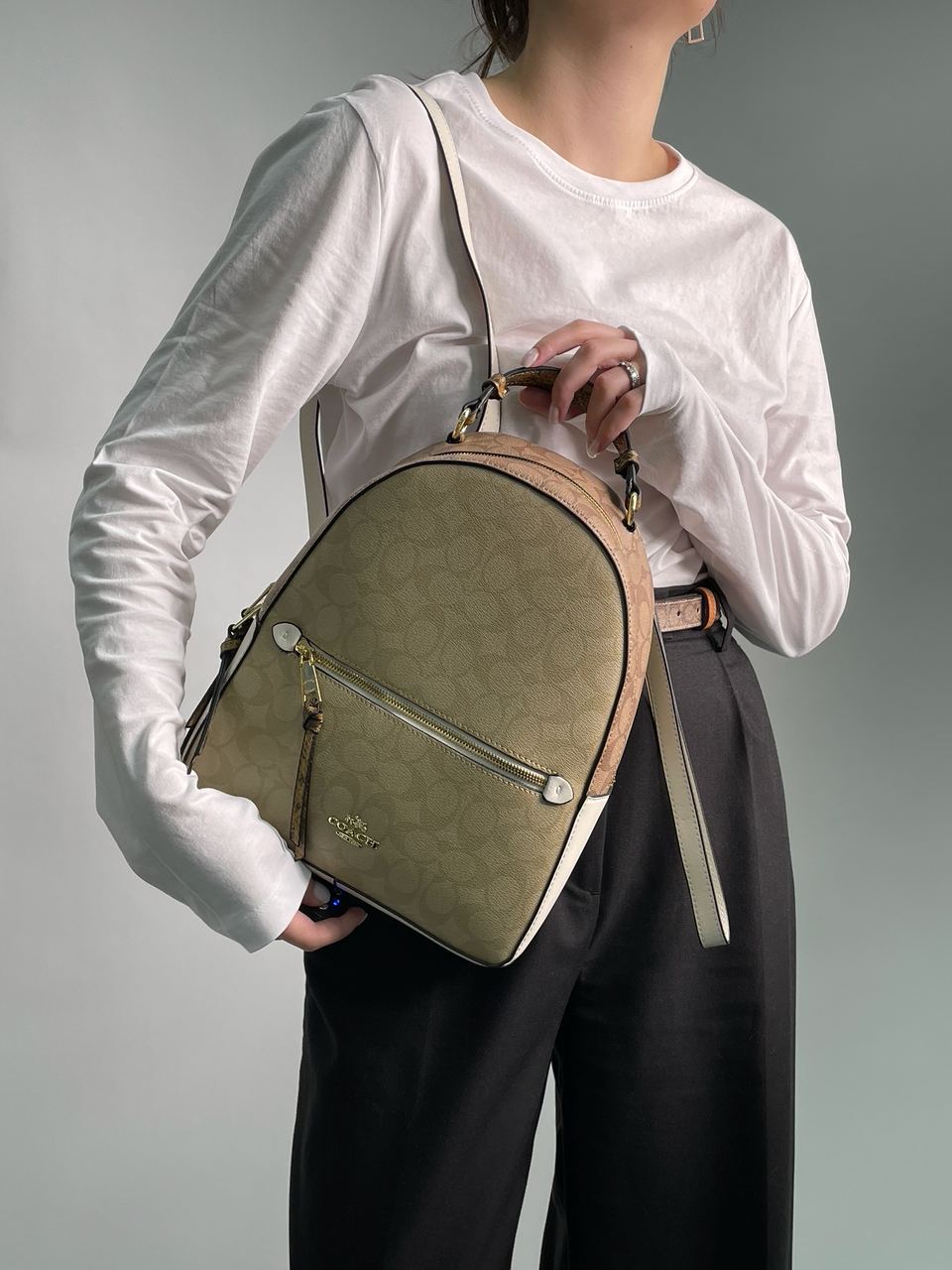 Coach Jordyn Backpack in Signature Canvas - 5