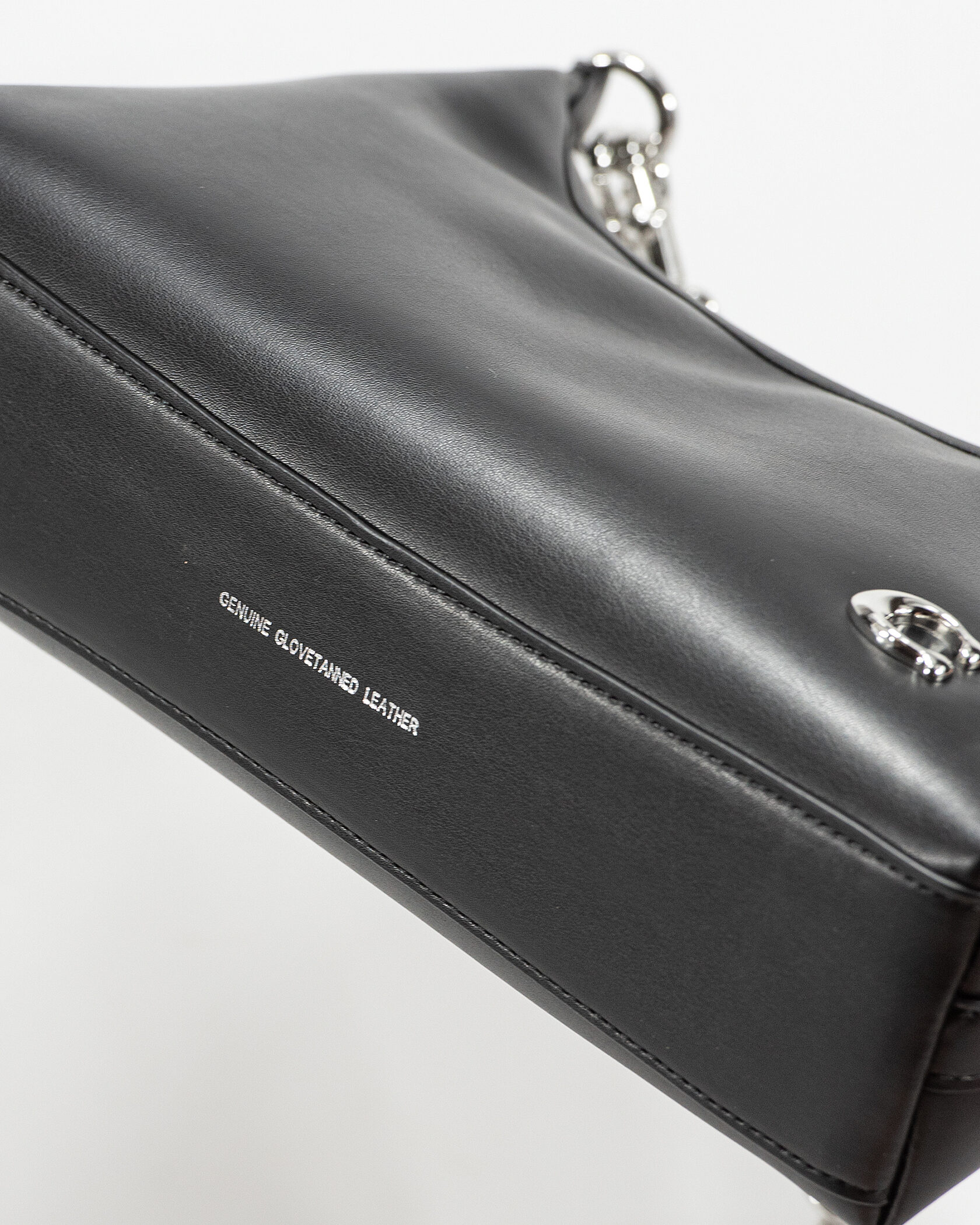 Coach Juliet Shoulder Bag Black Smooth Leather - 11