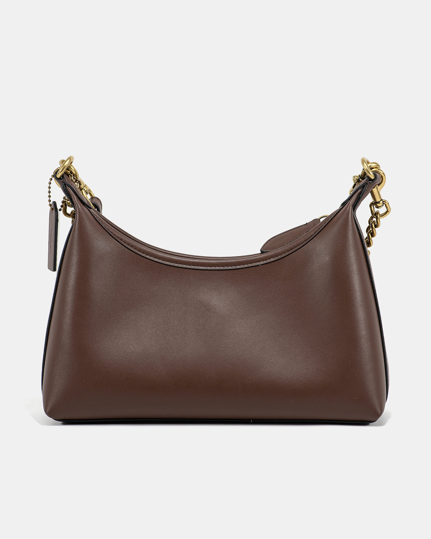 Coach Juliet Shoulder Bag Brown Smooth Leather - 8