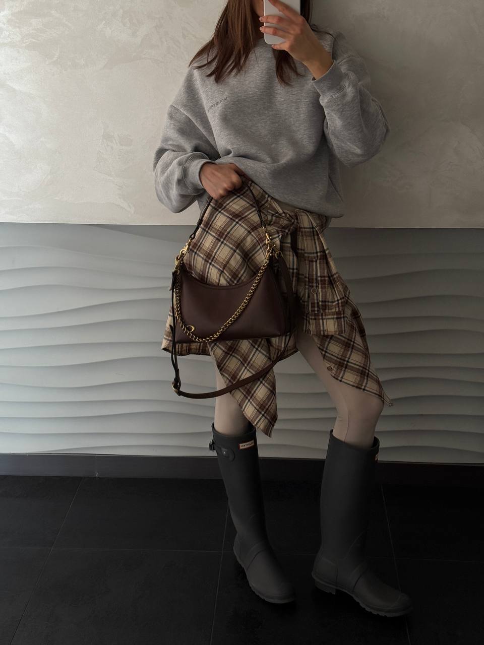 Coach Juliet Shoulder Bag Brown Smooth Leather - 5