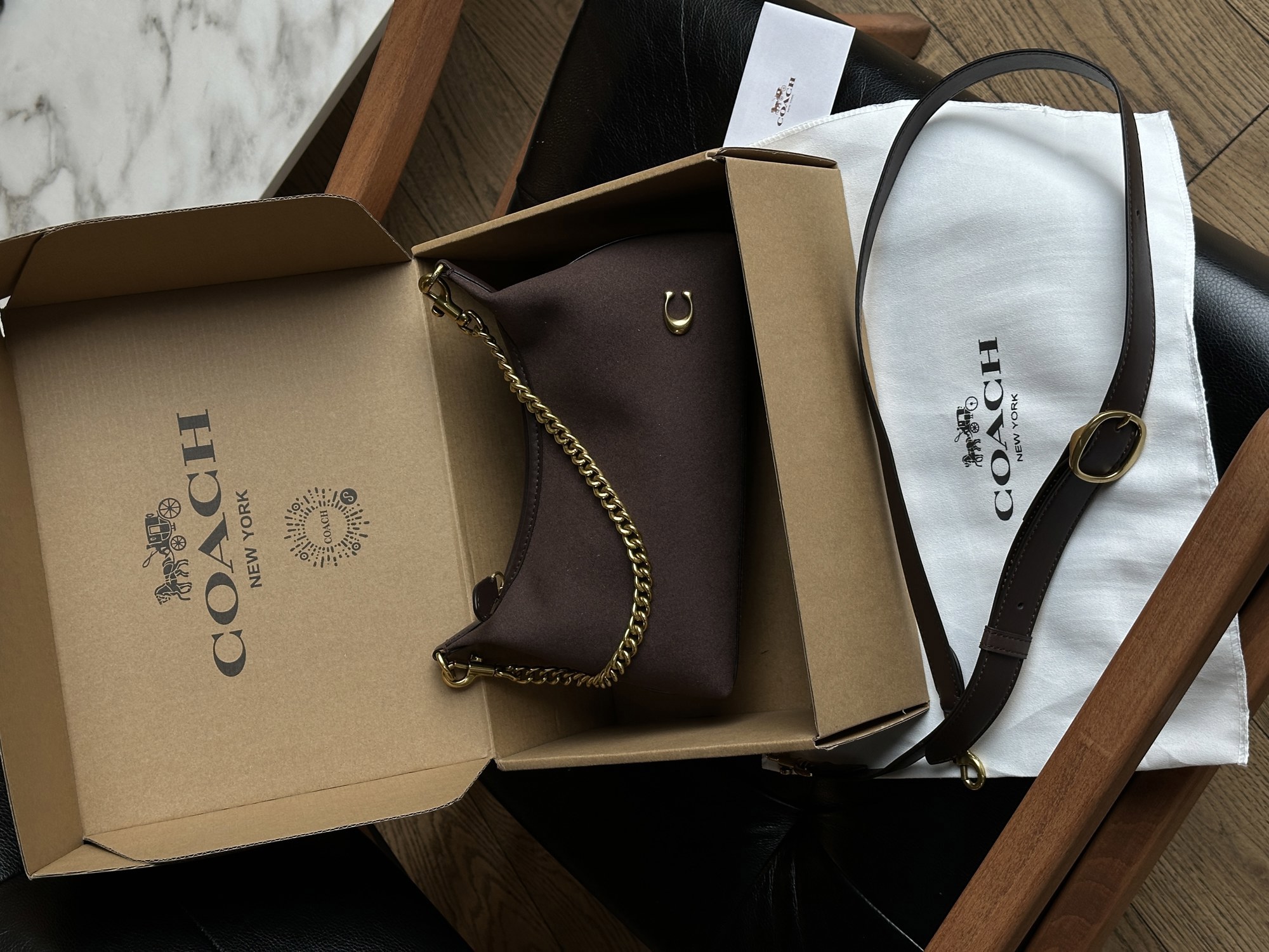 Coach Juliet Shoulder Bag Brown (інша версія арт 99654) - 7