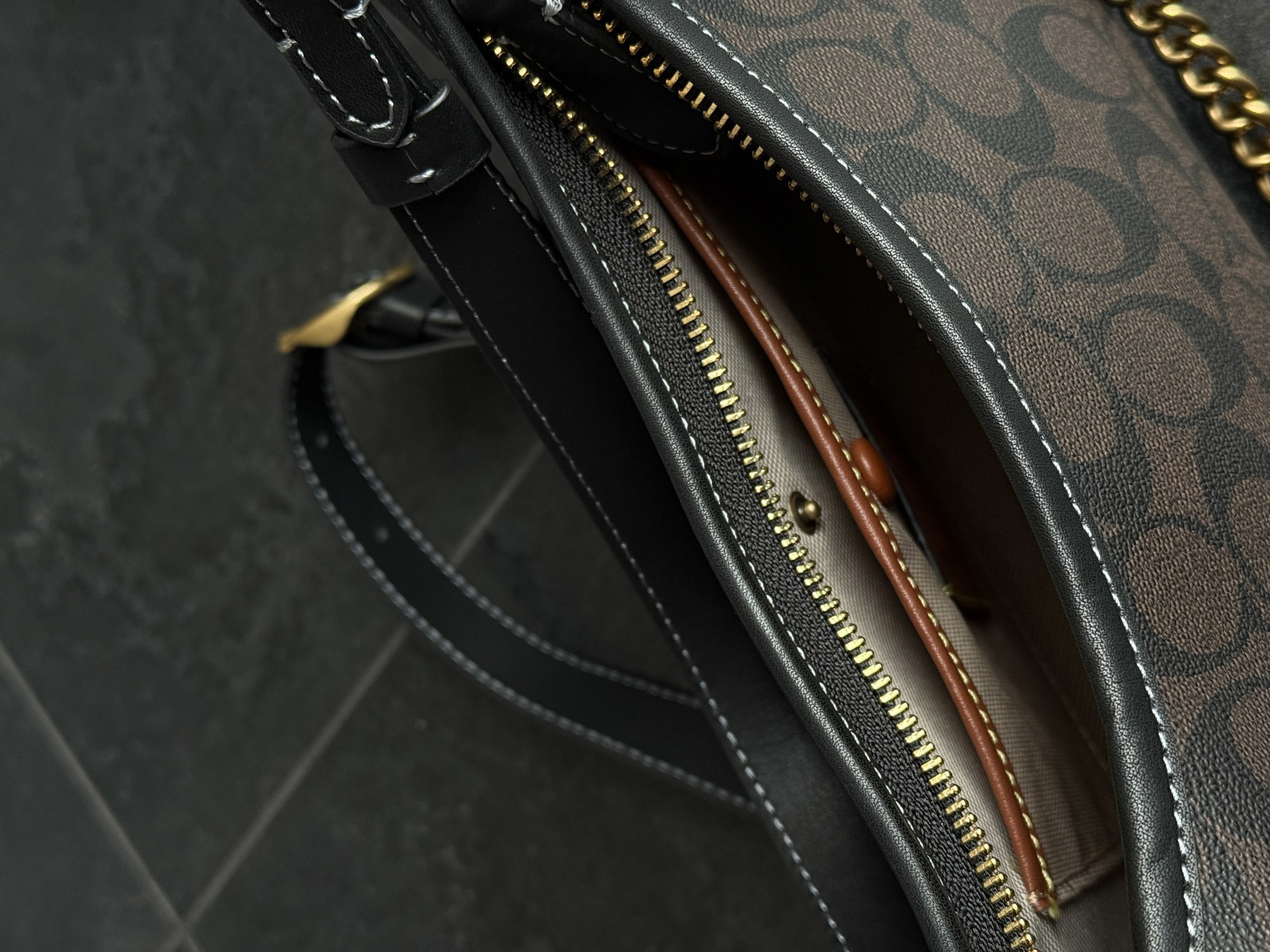 Coach Juliet Shoulder Bag In Signature Canvas Brown [оригінальна - 3