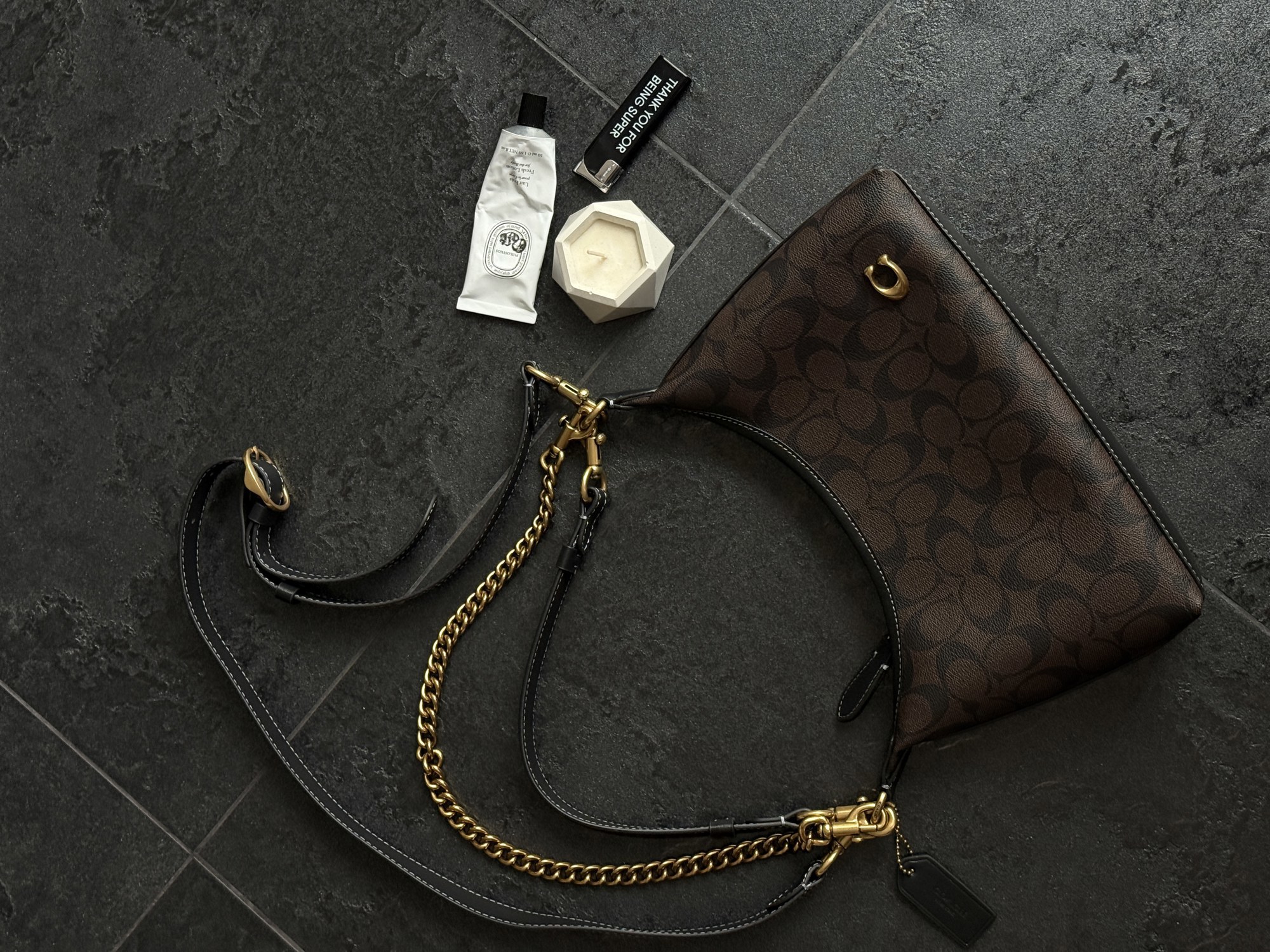 Coach Juliet Shoulder Bag In Signature Canvas Brown [оригінальна - 14