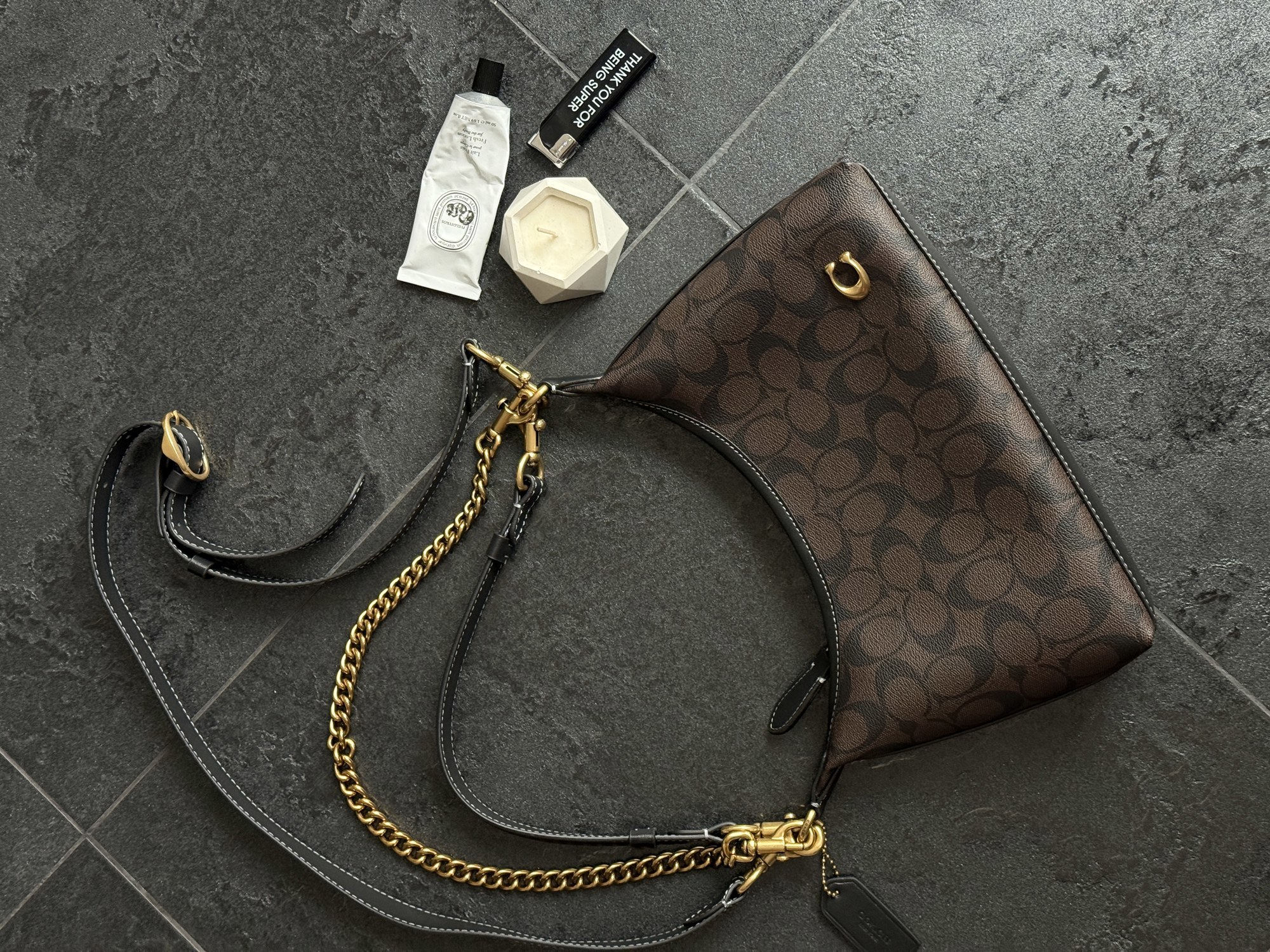 Coach Juliet Shoulder Bag In Signature Canvas Brown [оригінальна - 10