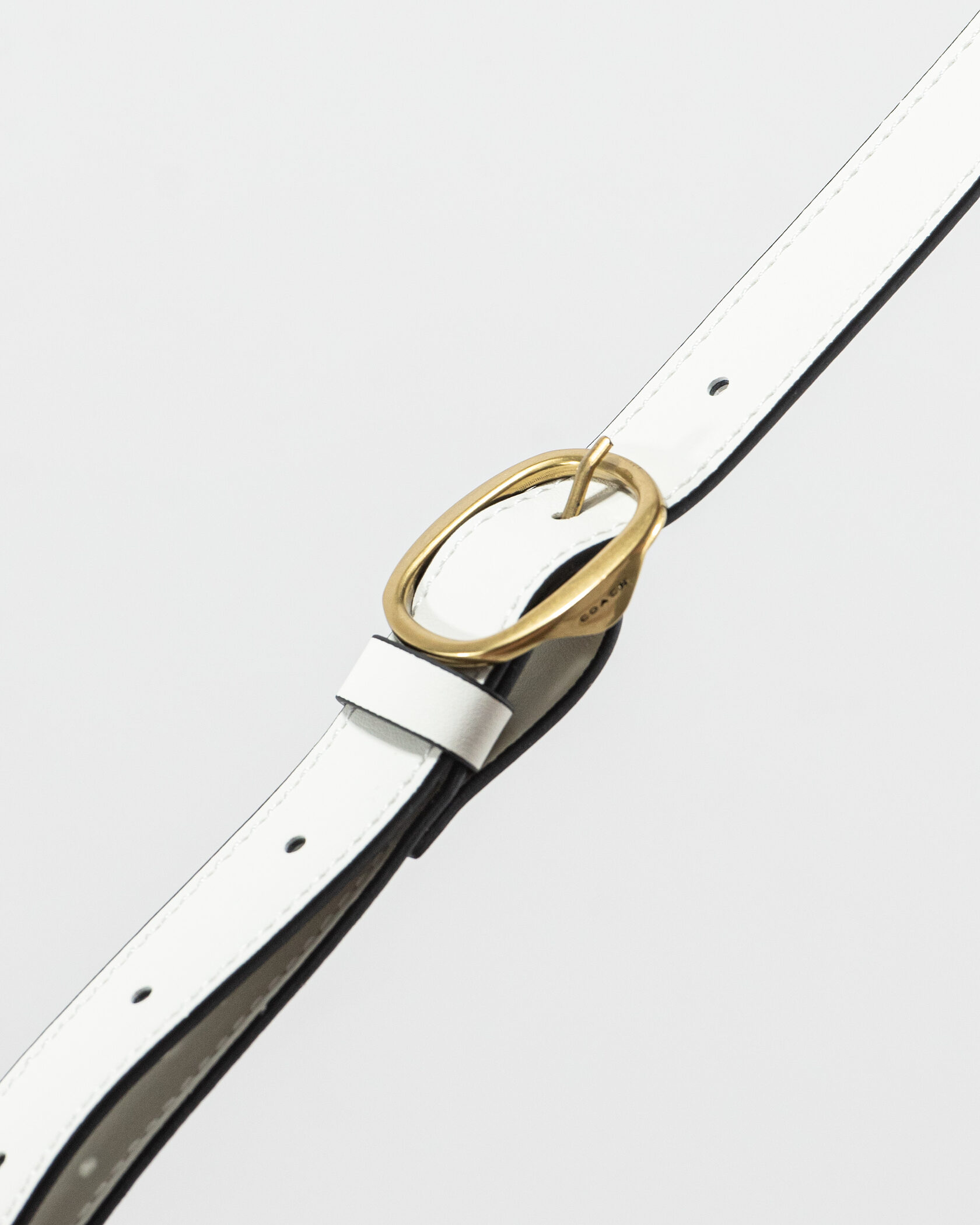 Coach Juliet Shoulder Bag White Smooth Leather - 15