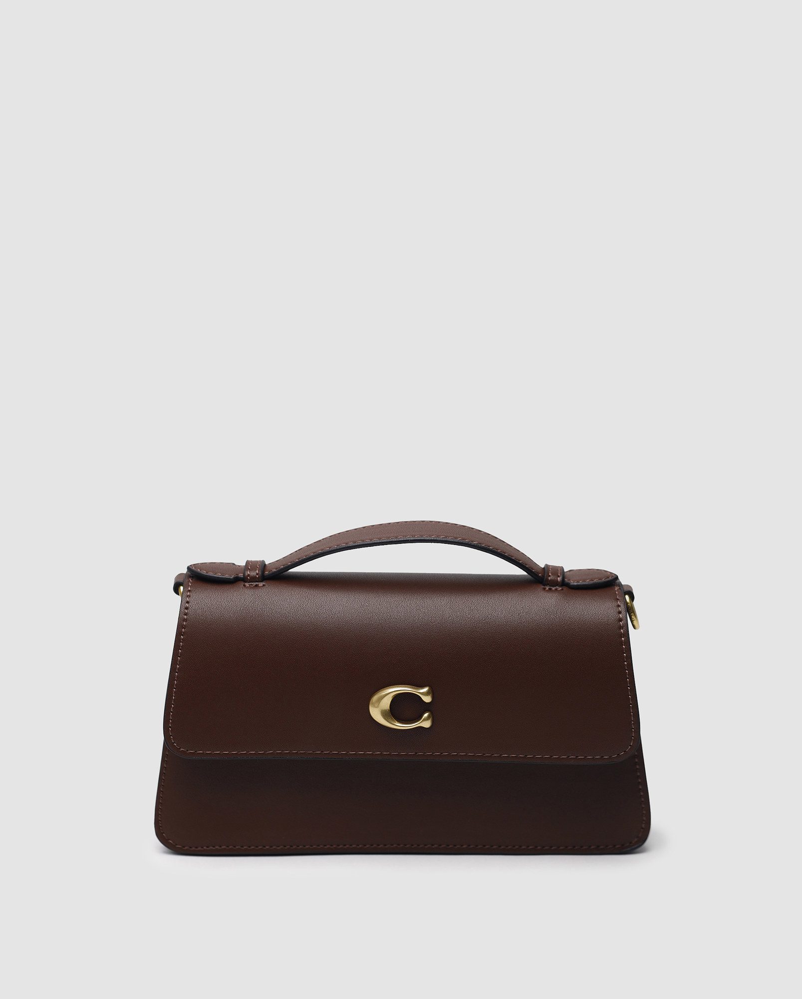 Coach Juno Crossbody Leather Maple Brown - 3