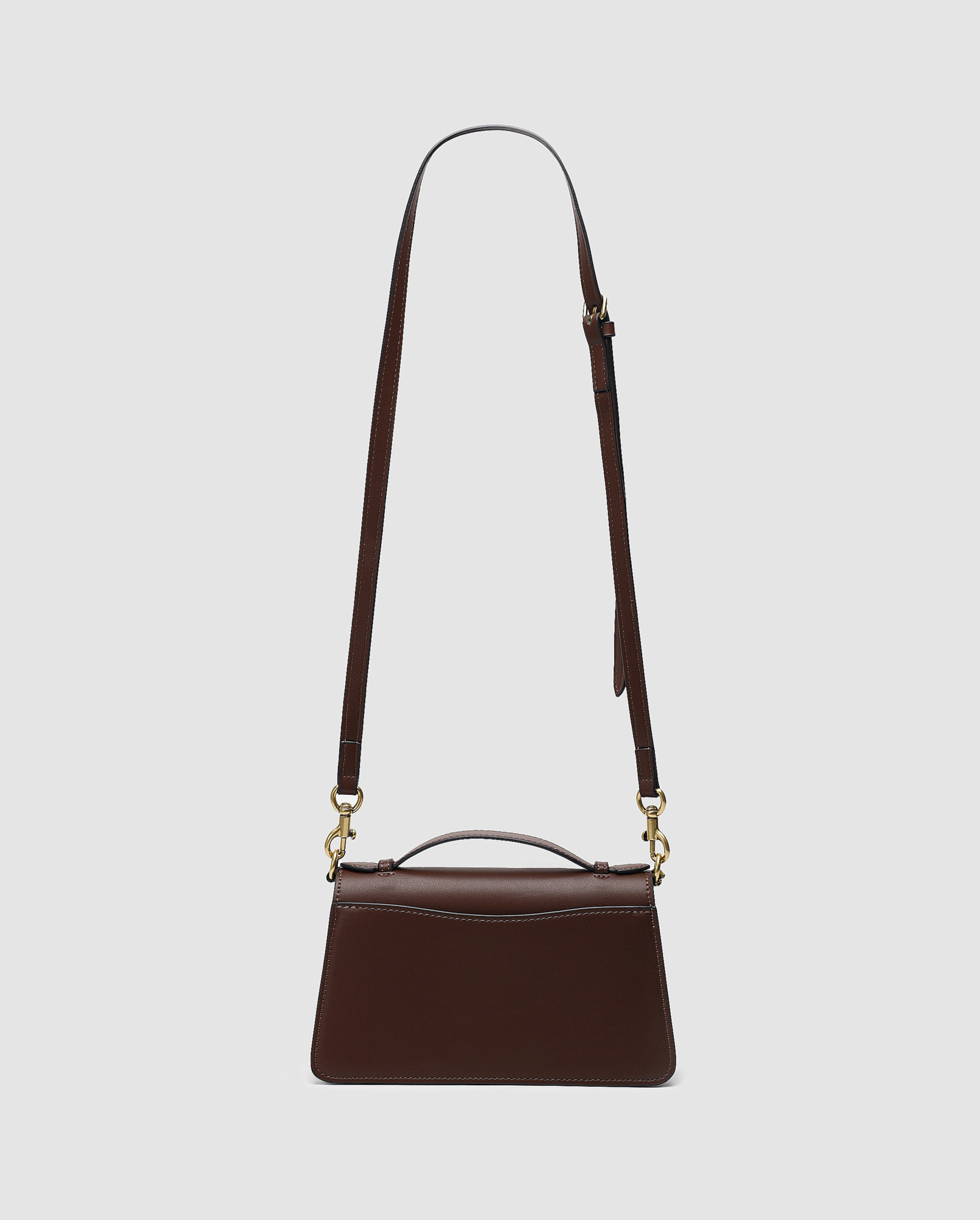 Coach Juno Crossbody Leather Maple Brown - 2