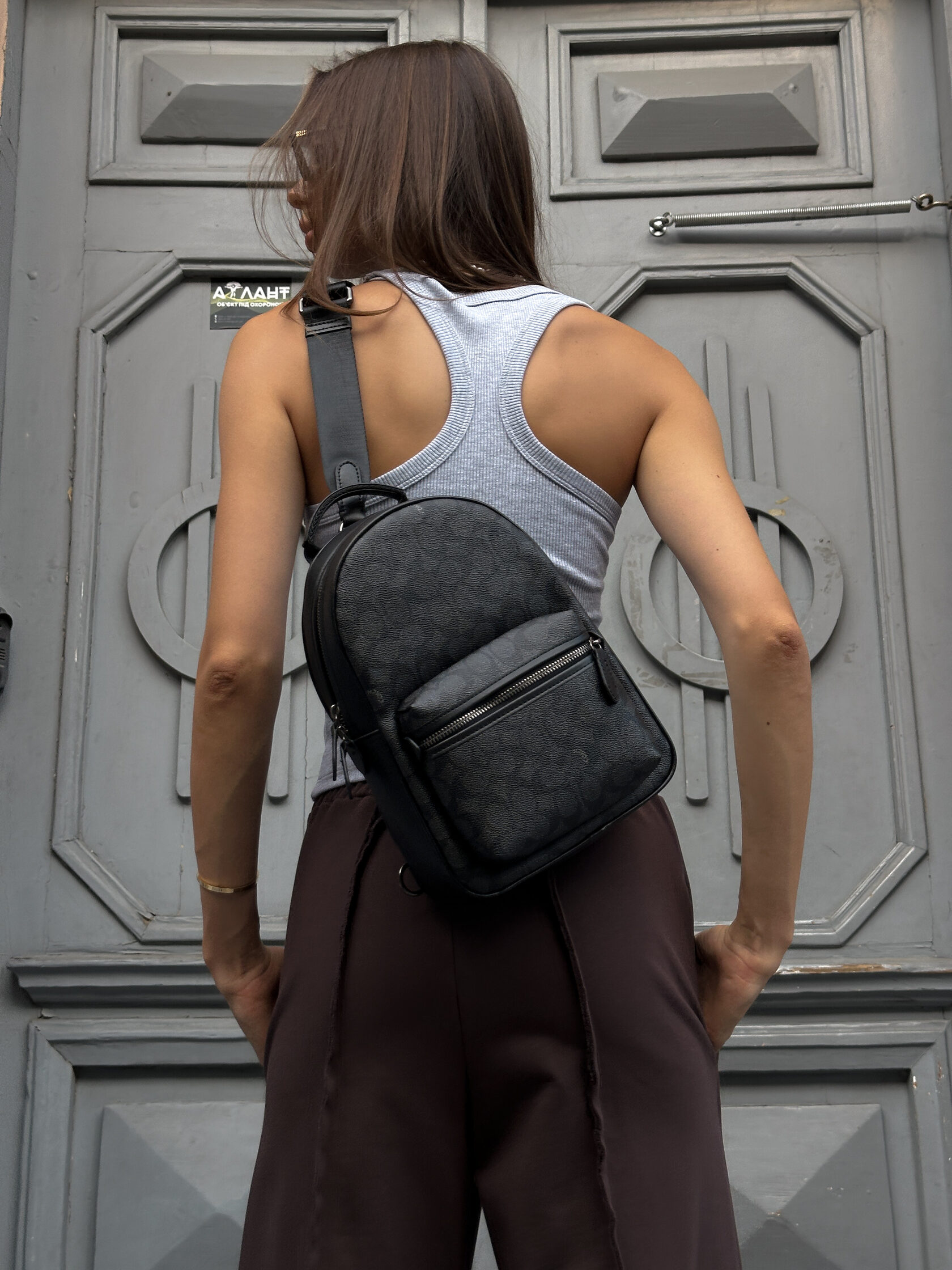 Coach Kali Backpack In Signature Canvas - 4