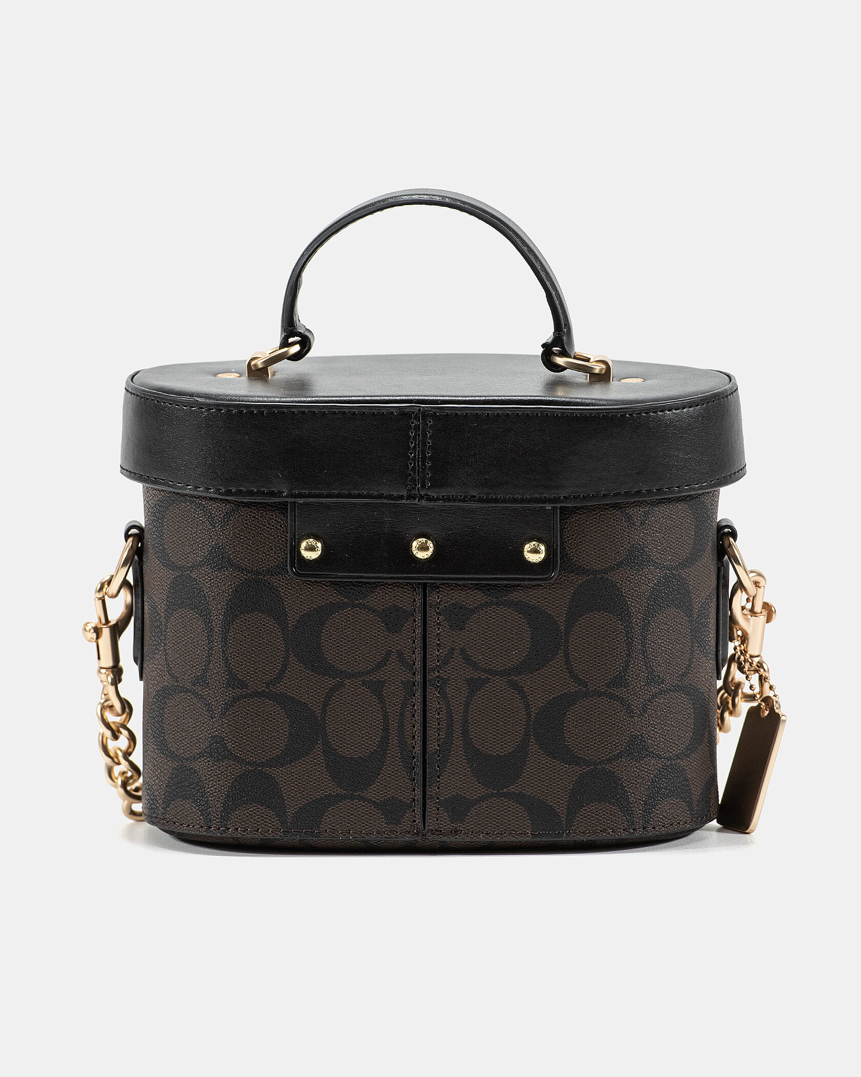 Coach Kay Crossbody Brown In Signature Canvas - 8